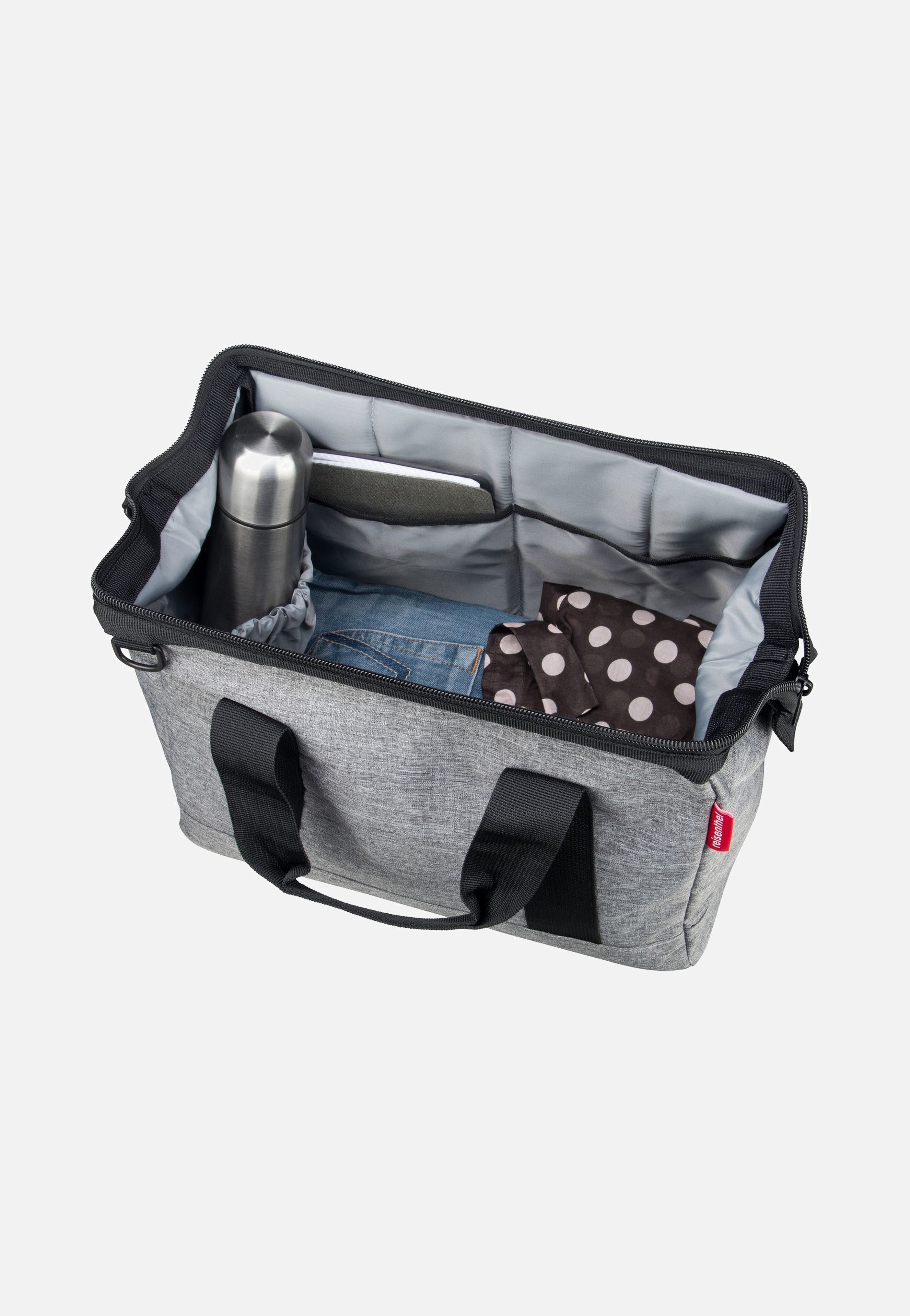 reisenthel - allrounder M twist Twist Silver - Dufflebag | Neutral-Image