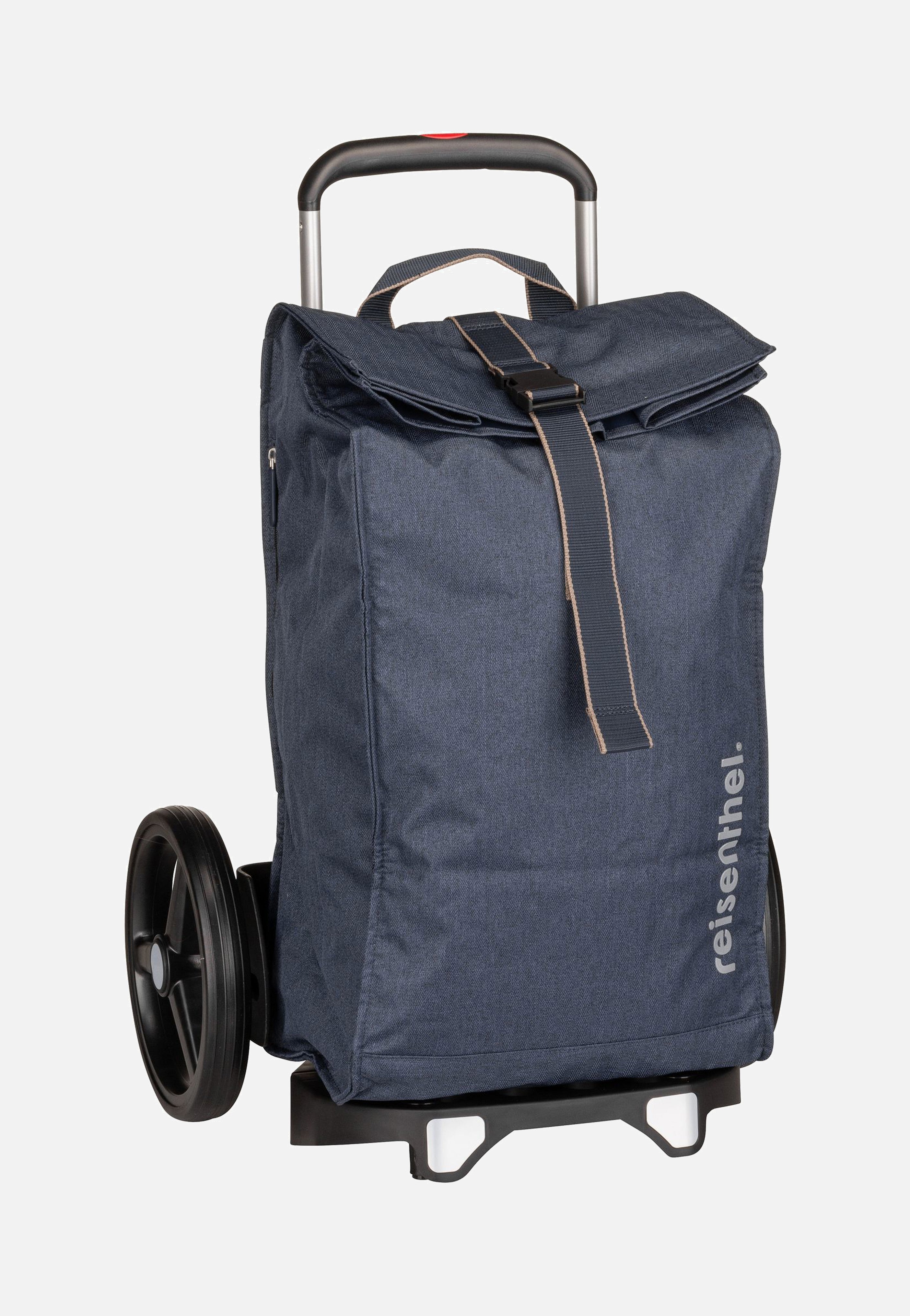 reisenthel - citycruiser Herringbone Dark Blue - Shopping Trolley | Neutral-Image