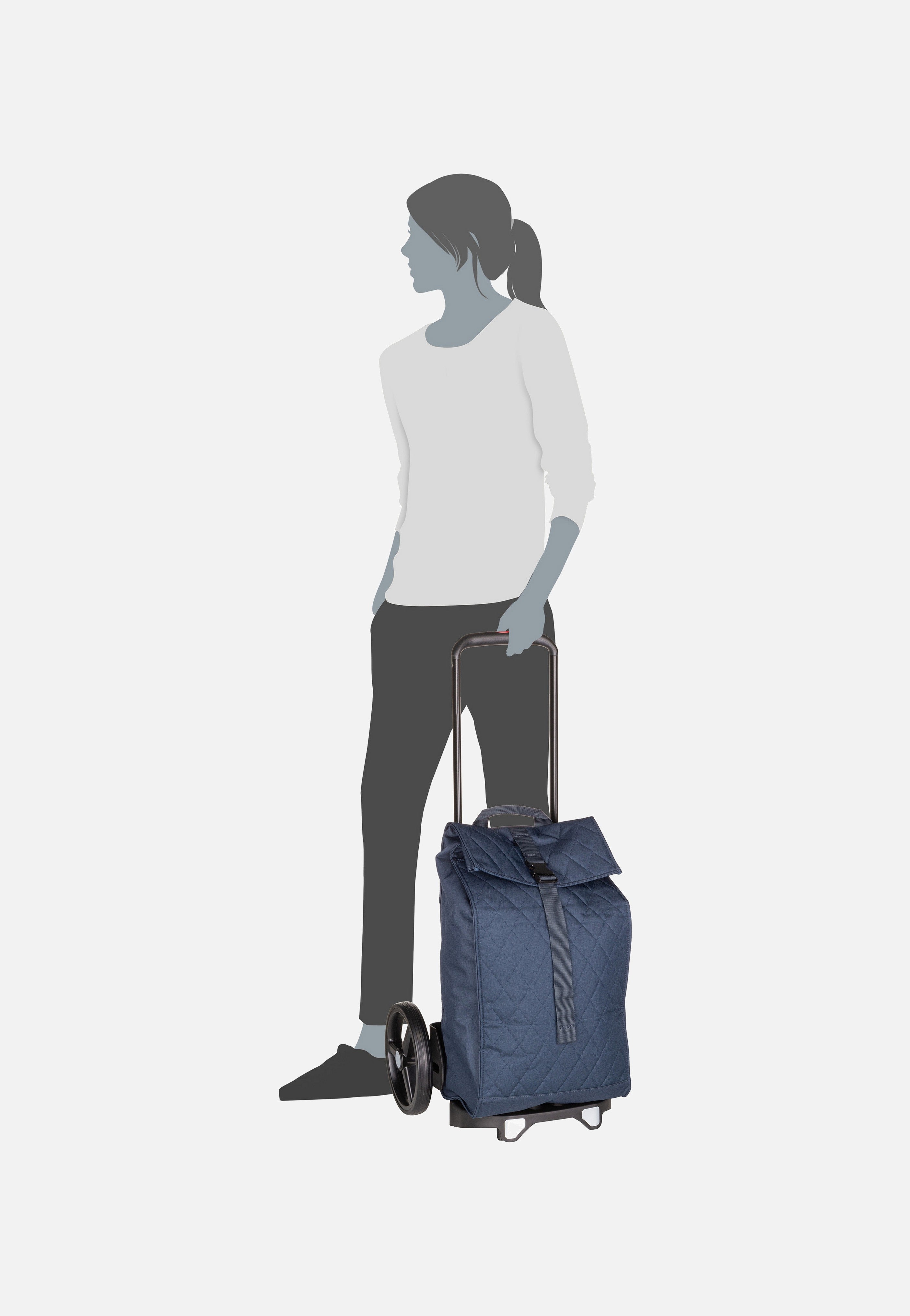 reisenthel - citycruiser Rhombus Rhombus Midnight Gold - Shopping Trolley | Neutral-Image