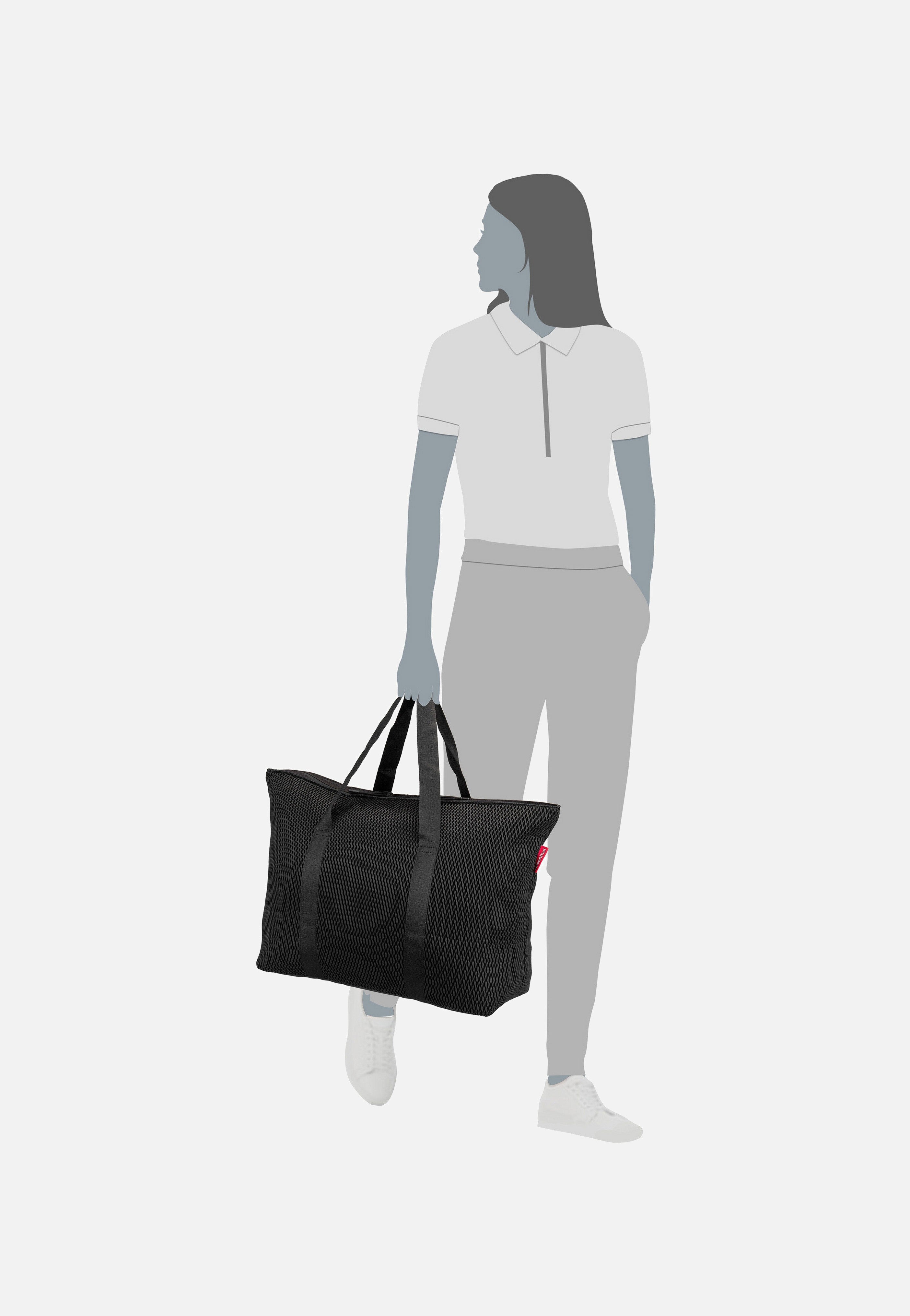 reisenthel - extralite L Mesh Black - Shopper | Women-Image