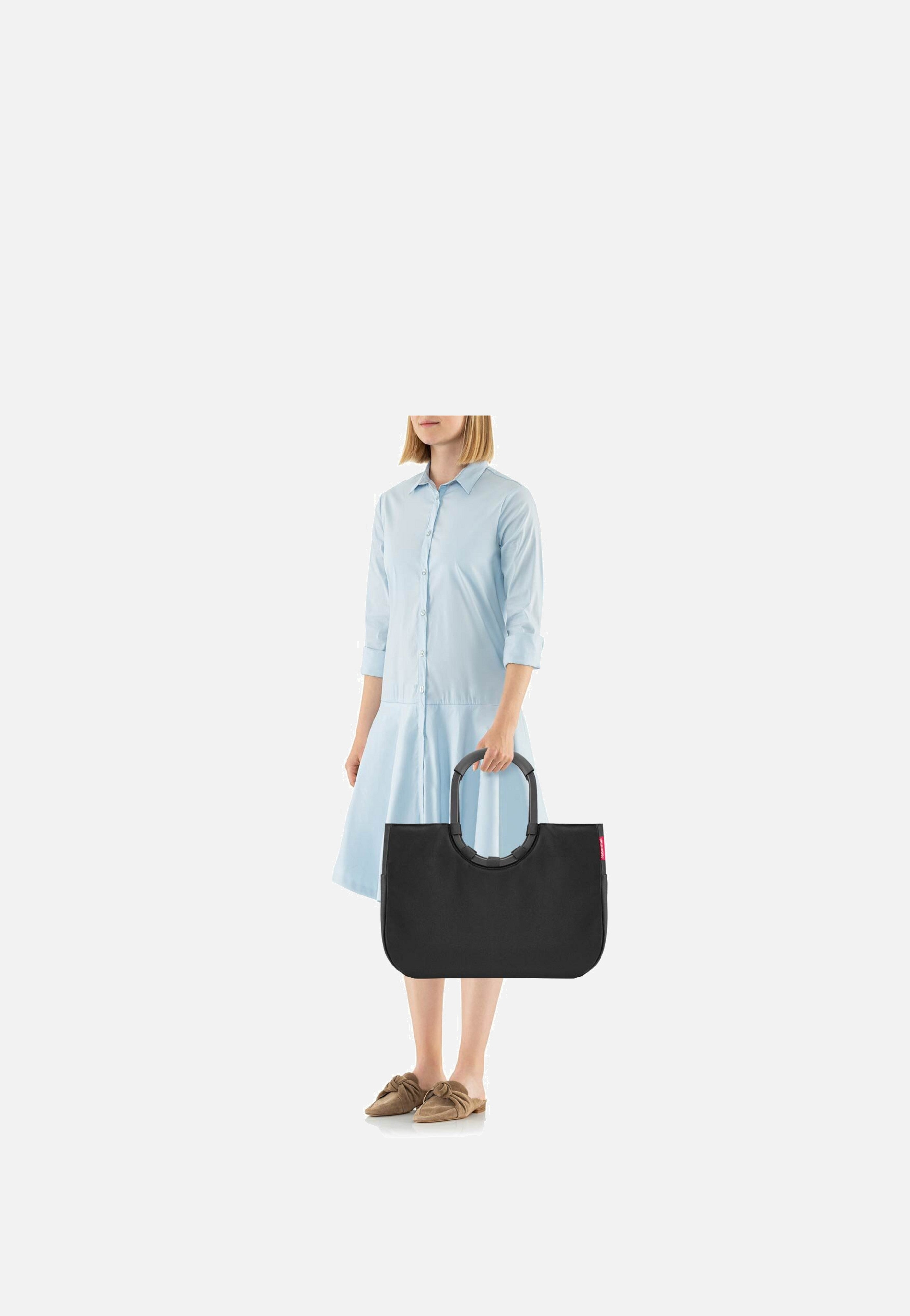 reisenthel - loopshopper L Frame Black - Shopping Basket | Women-Image