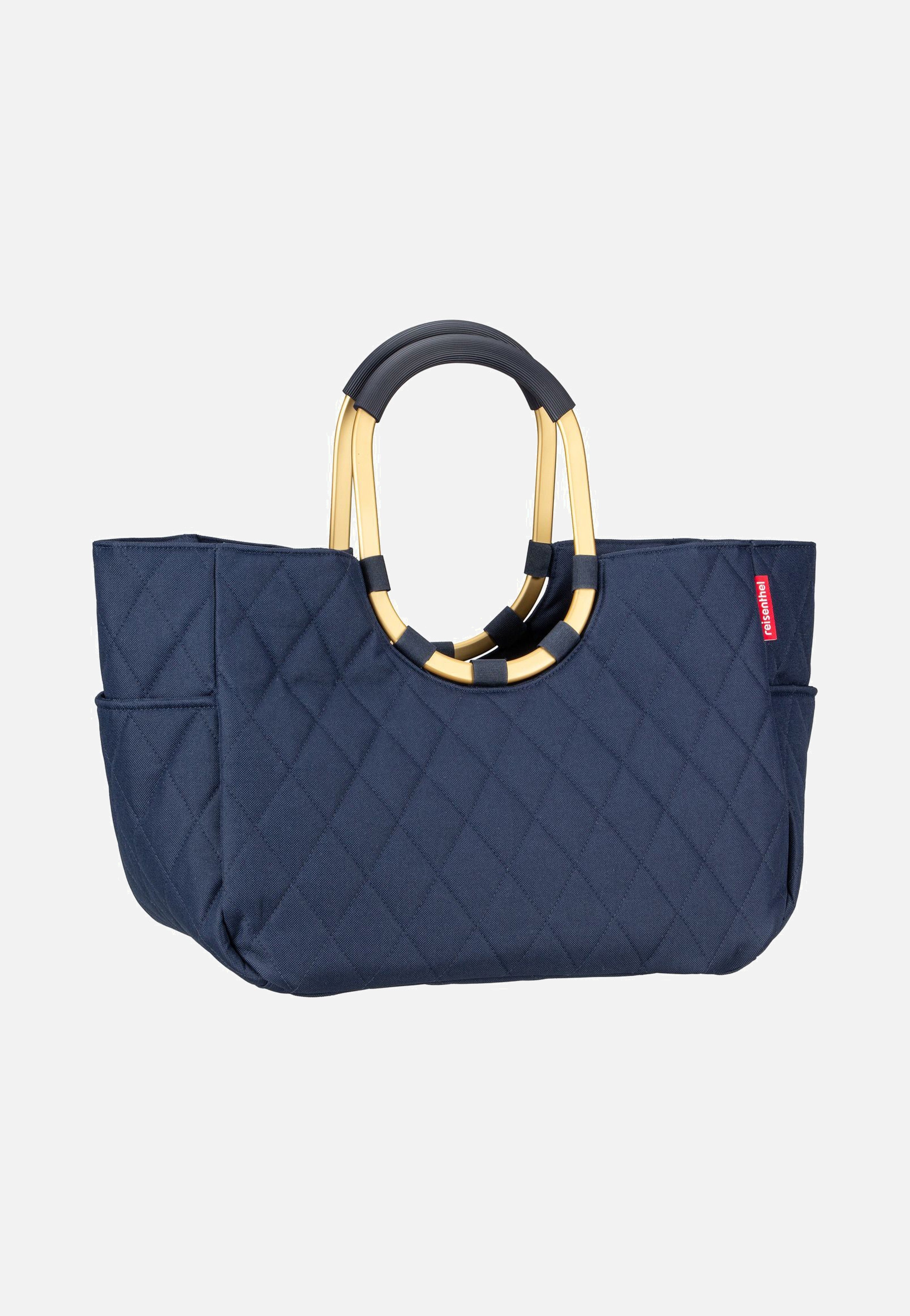 reisenthel - loopshopper L Frame Rhombus Midnight Gold - Shopping Basket | Women-Image