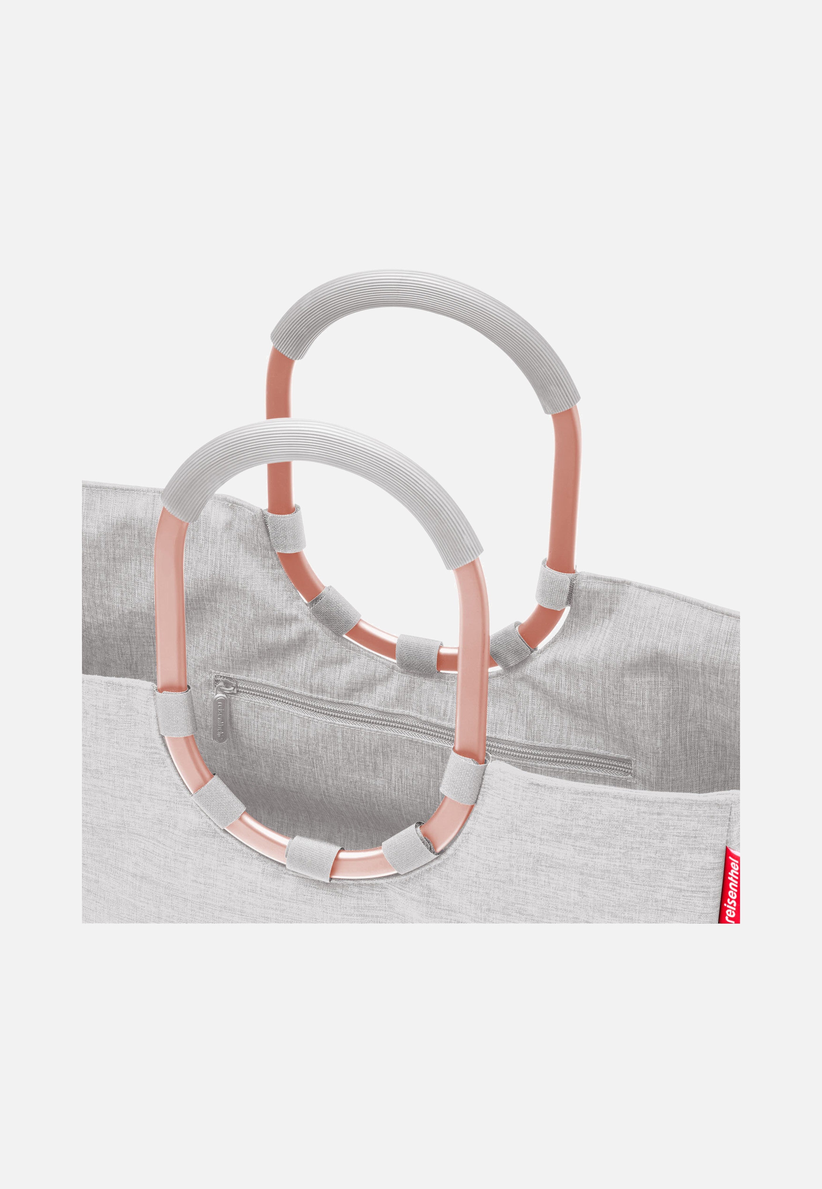 reisenthel loopshopper L Frame Twist Sky Rose Shopping Basket