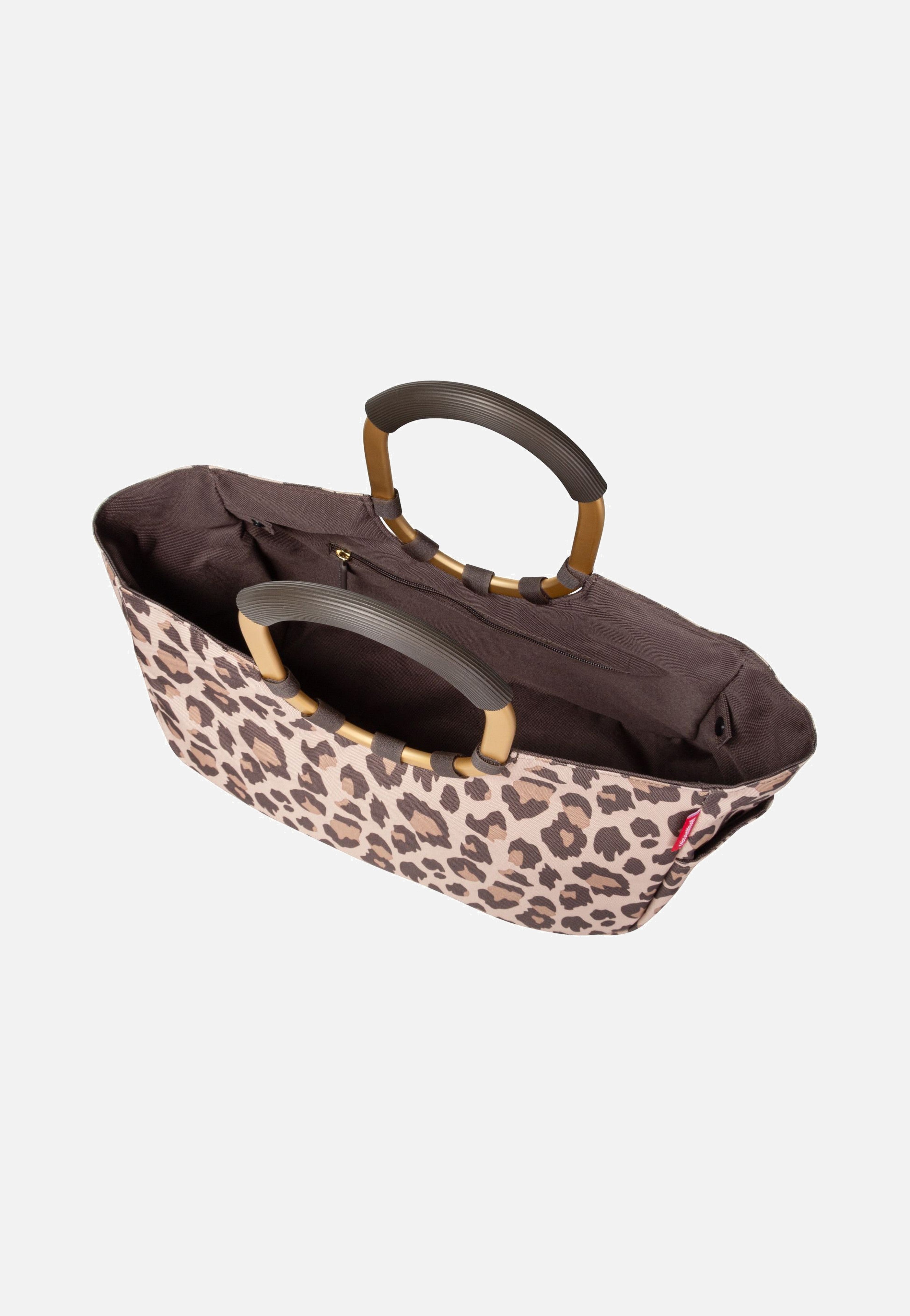 reisenthel - loopshopper M frame Frame Leo Macchiato - Shopping Basket | Neutral-Image