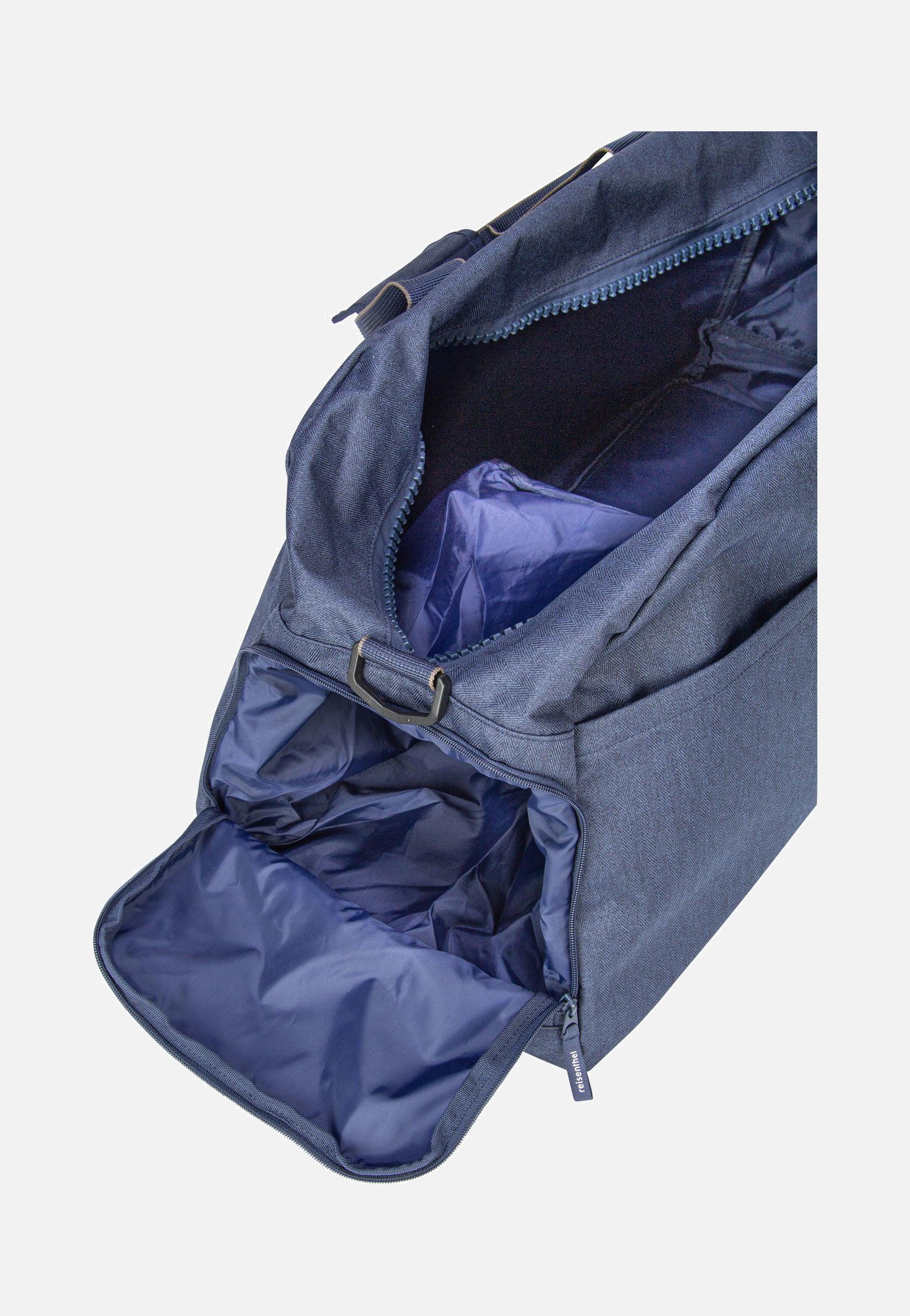 reisenthel - overnighter plus Herringbone Dark Blue - Weekender | Neutral-Image
