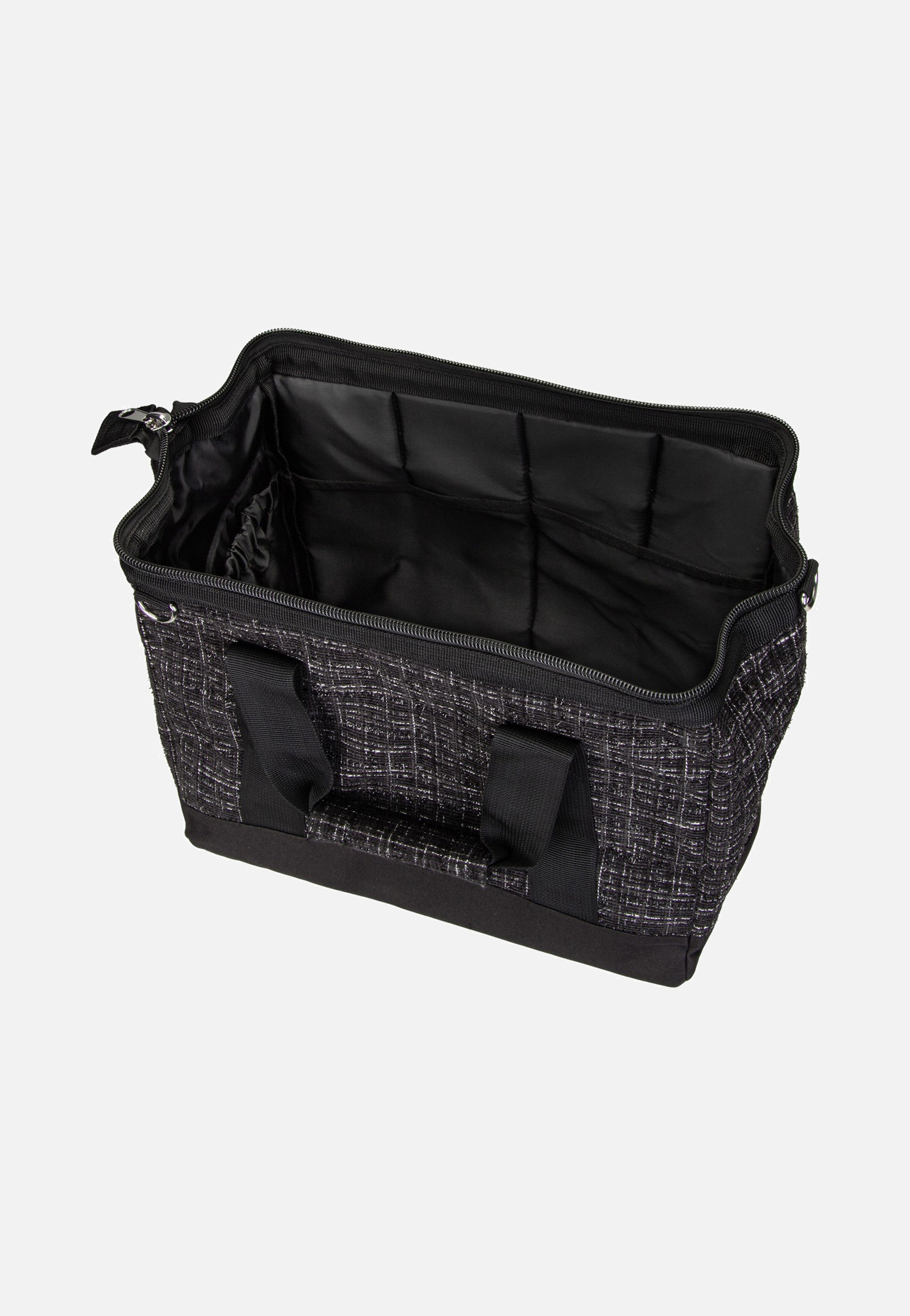 reisenthel Allrounder M Bouclé Black Dufflebag