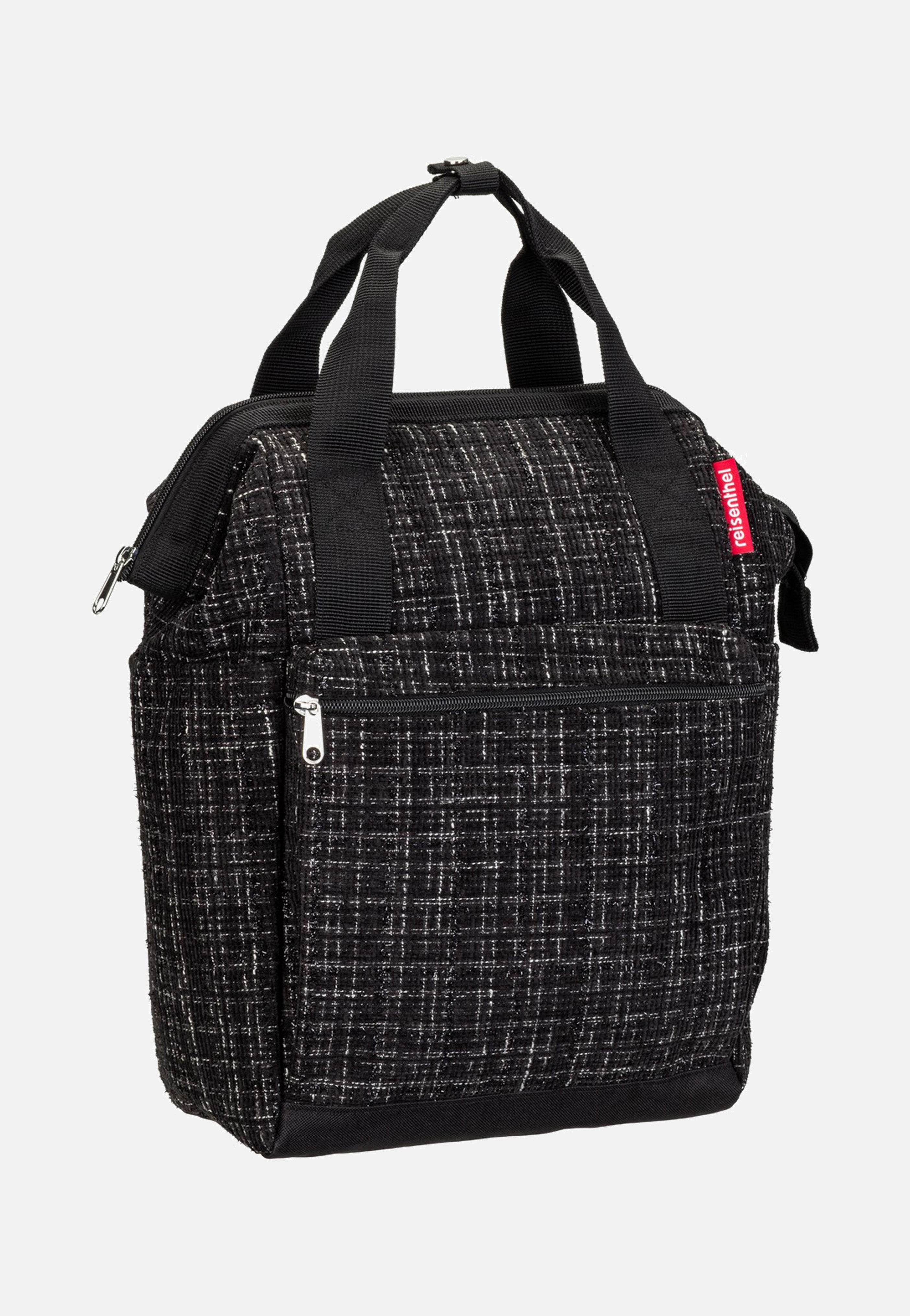 reisenthel Allrounder R Bouclé Black Backpack