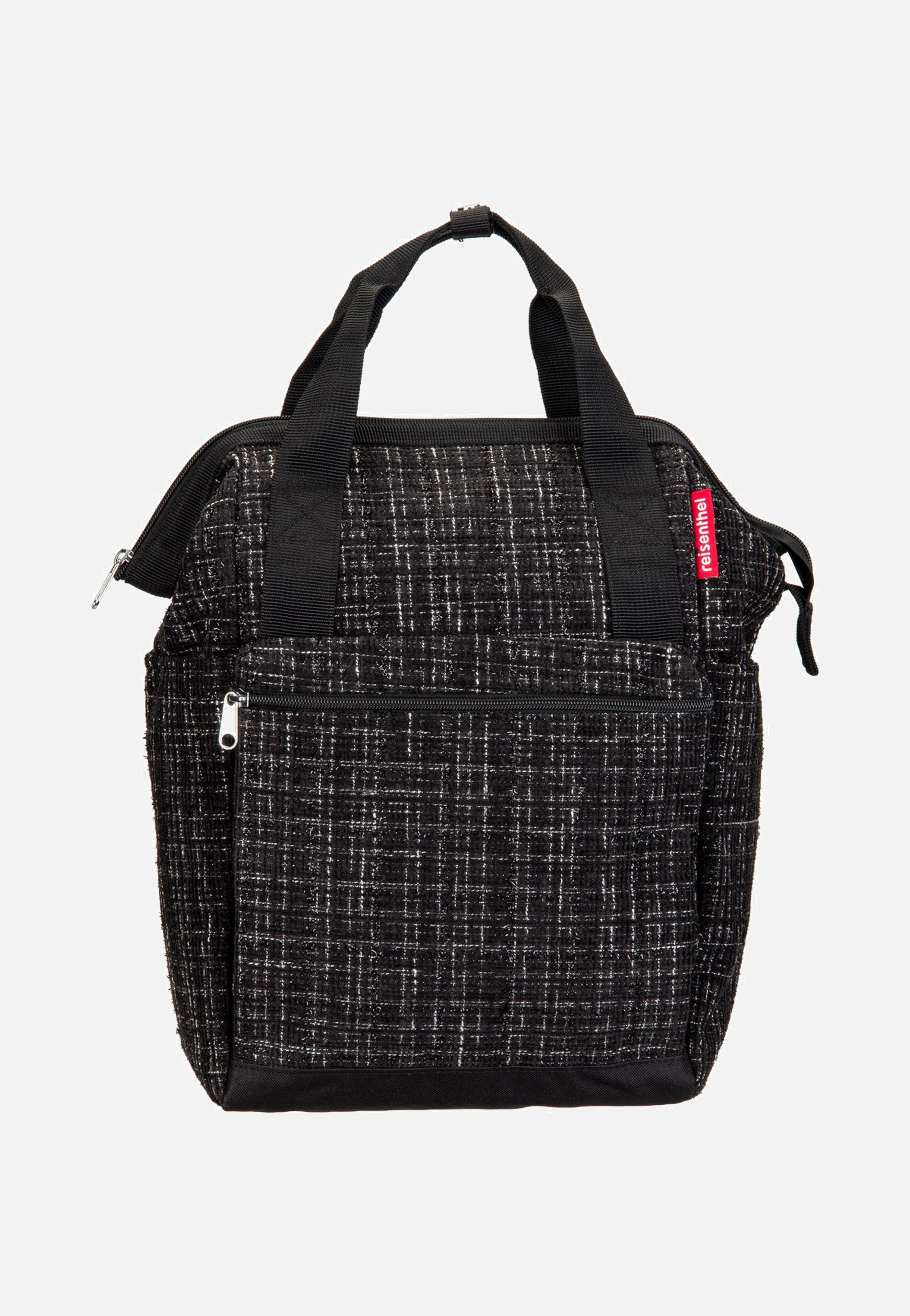 reisenthel Allrounder R Bouclé Black Backpack