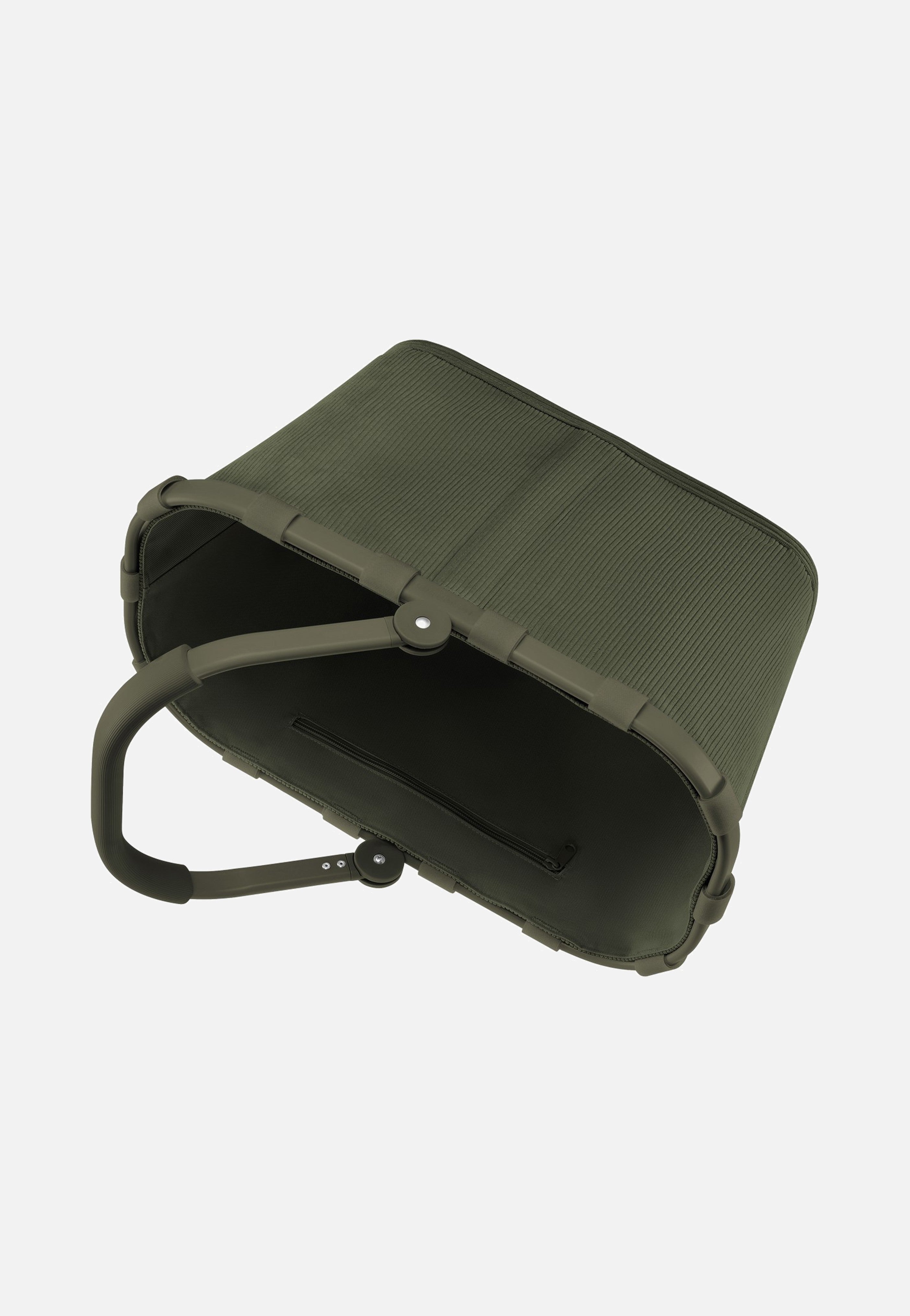 reisenthel Carrybag Frame Cord Dark Matcha Shopping Basket