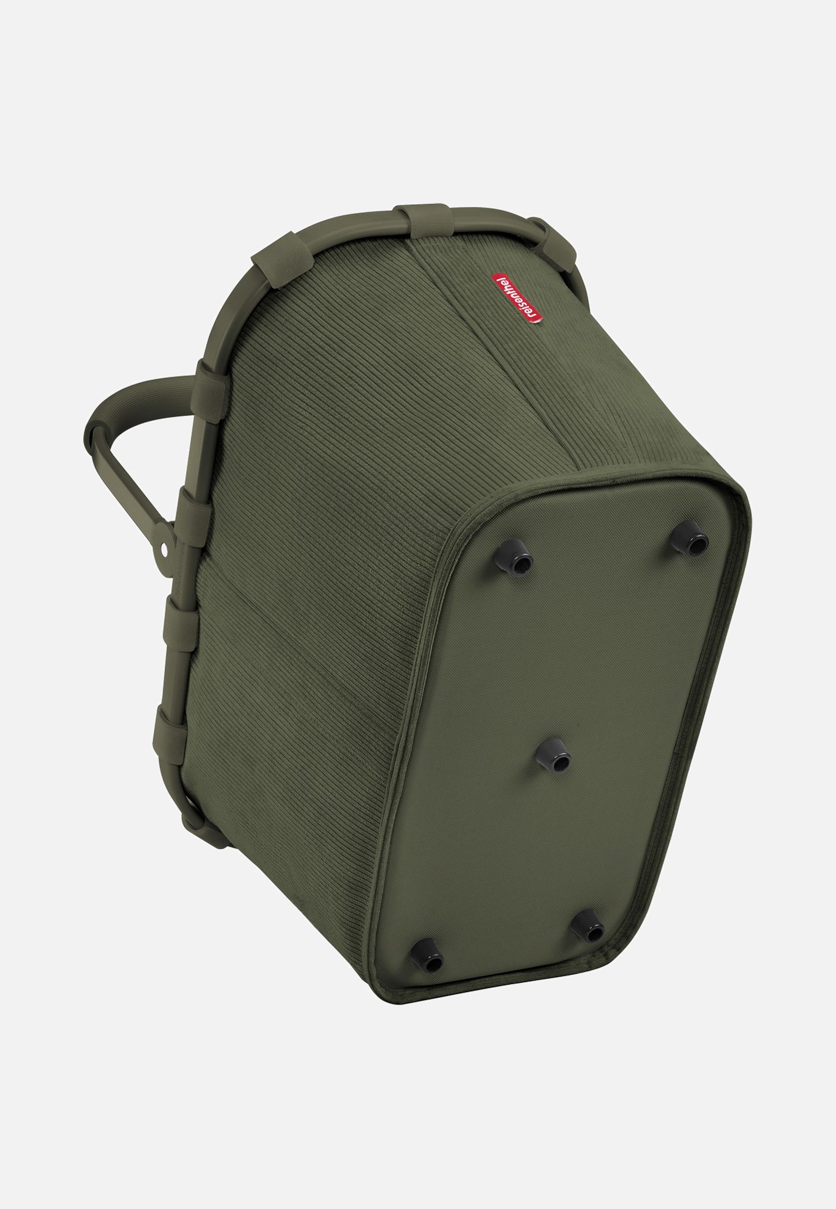 reisenthel Carrybag Frame Cord Dark Matcha Shopping Basket