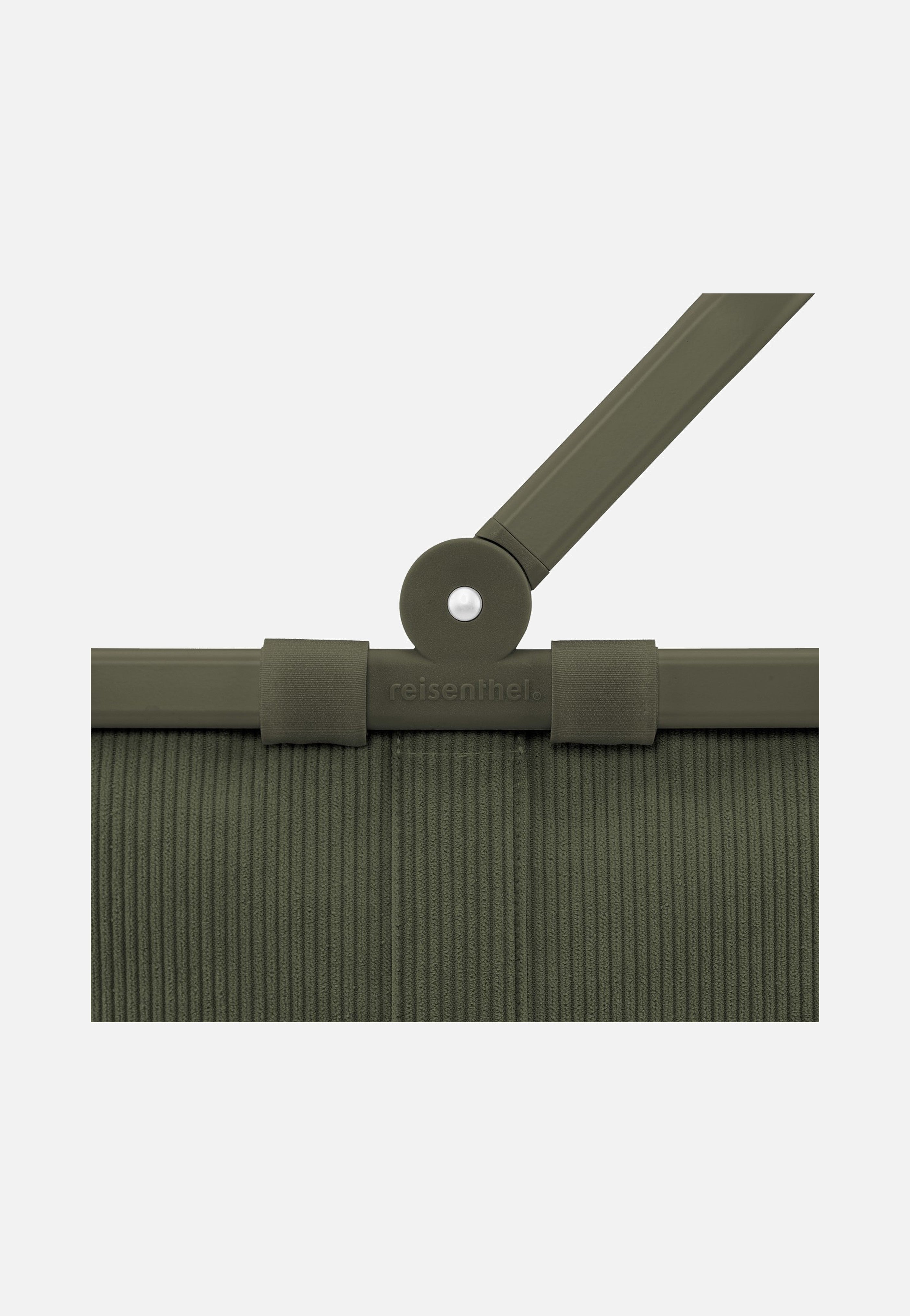 reisenthel Carrybag Frame Cord Dark Matcha Shopping Basket