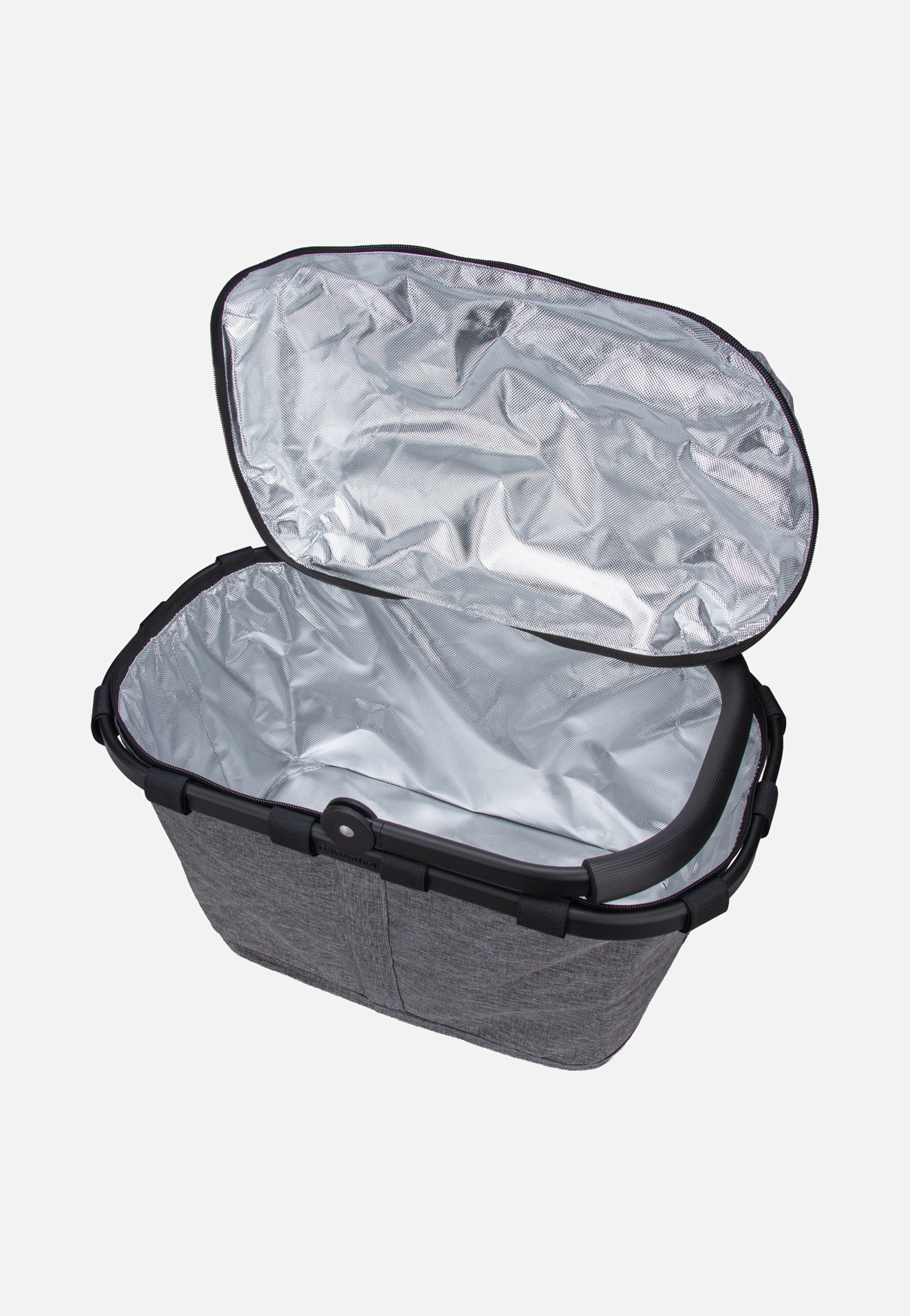 reisenthel Carrybag Iso Twist Silver Shopping Basket