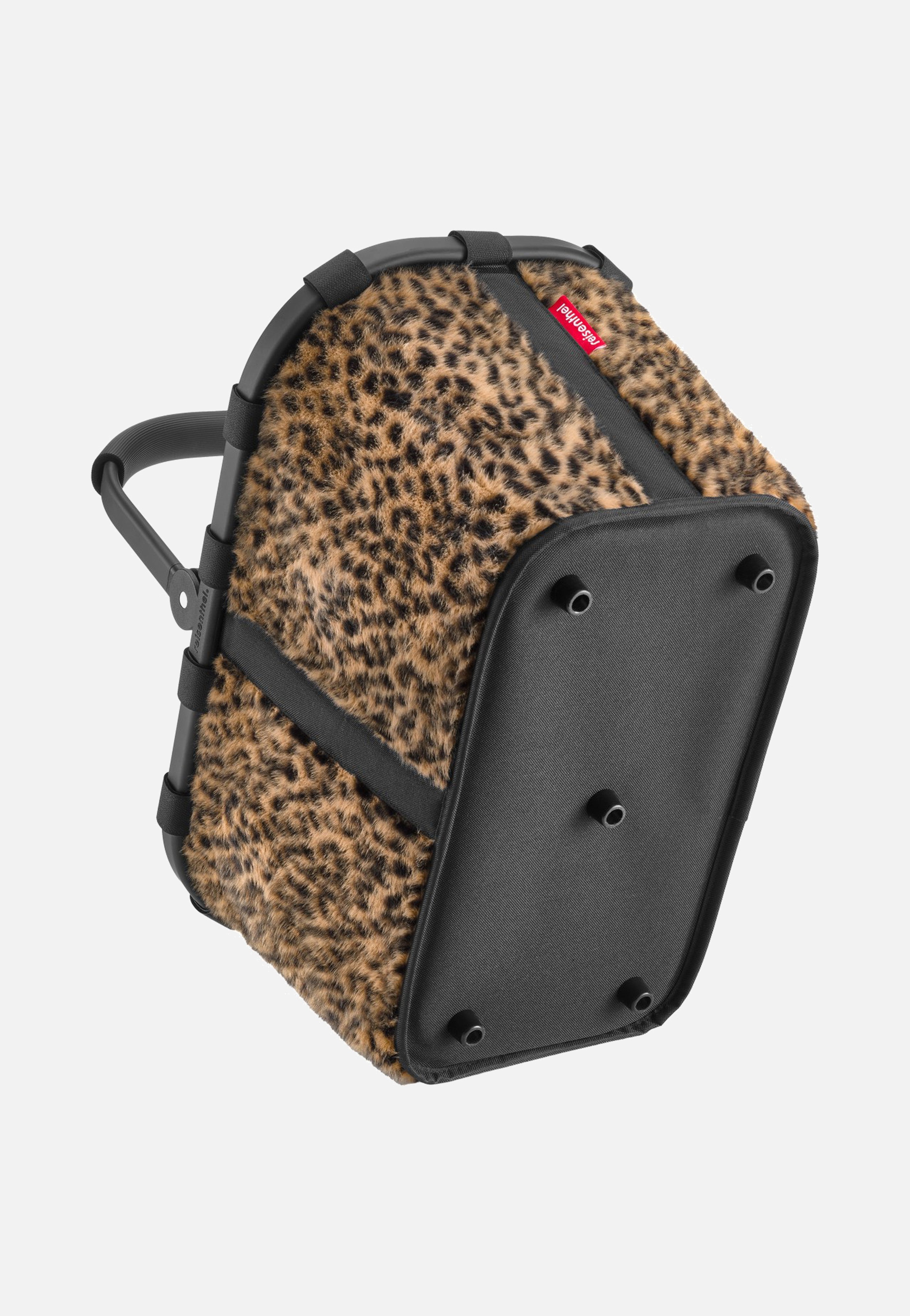 reisenthel Carrybag Leo Fake Fur Shopping Basket