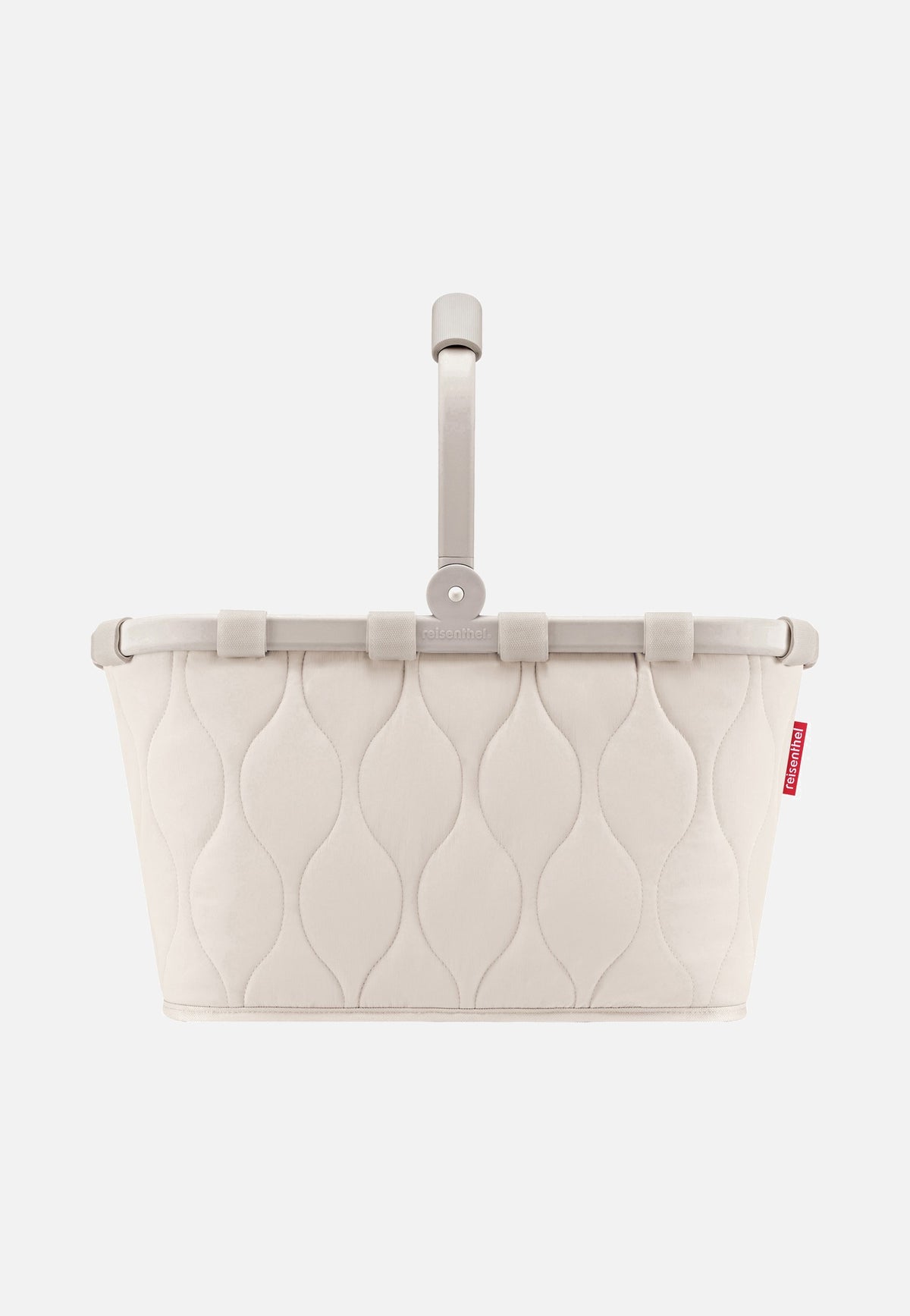 reisenthel Carrybag Puffer Stone Shopping Basket