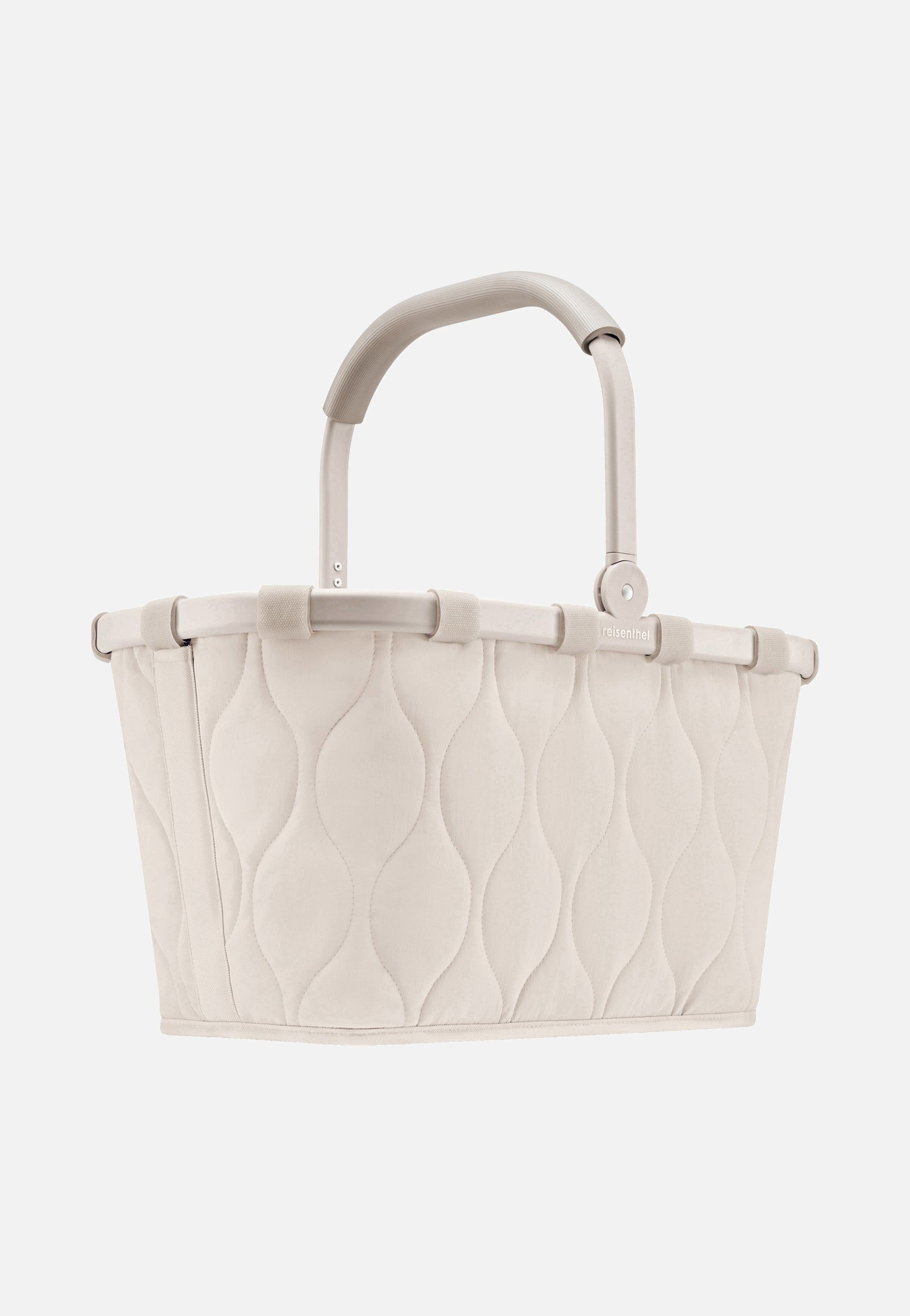 reisenthel Carrybag Puffer Stone Shopping Basket