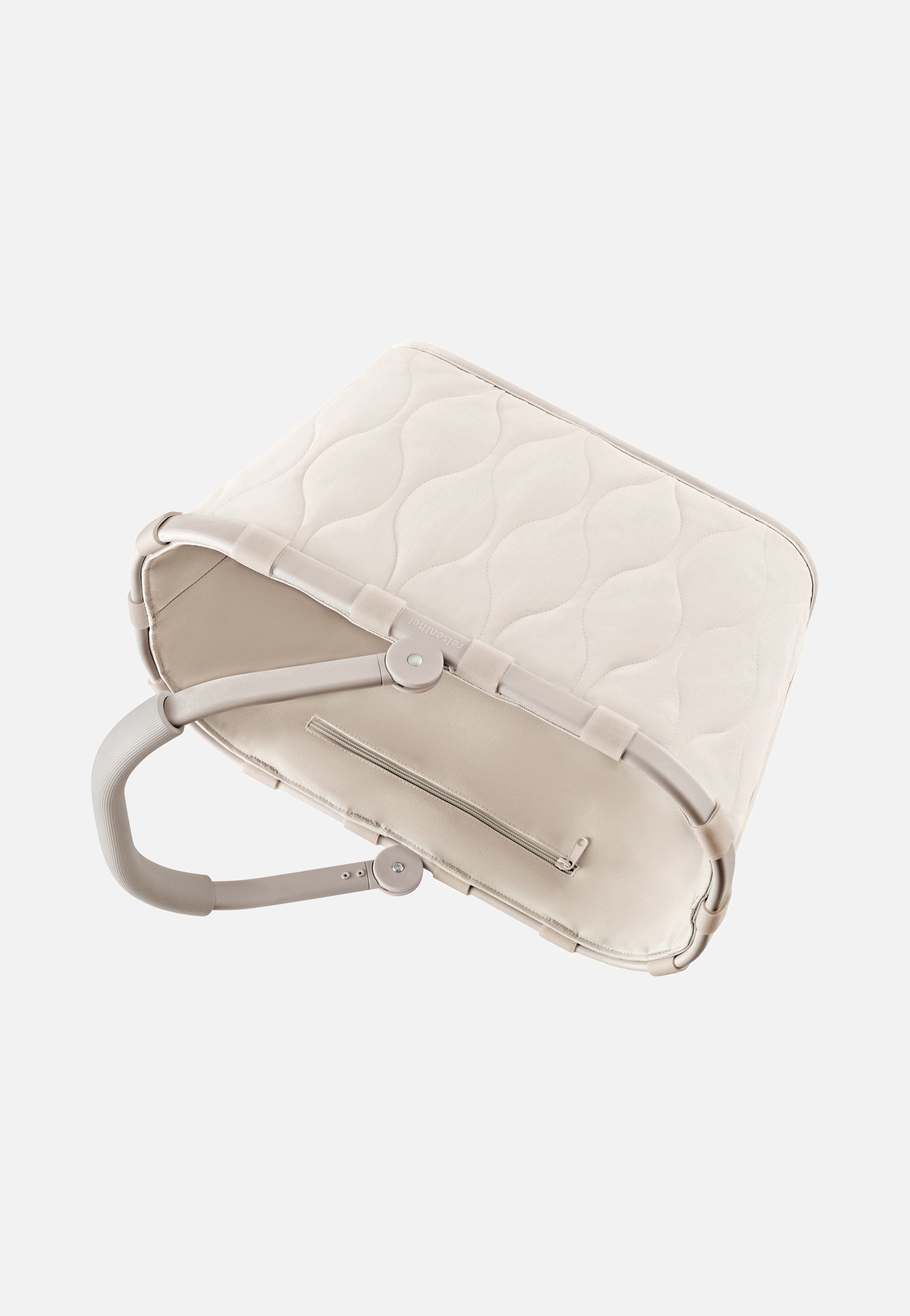 reisenthel Carrybag Puffer Stone Shopping Basket