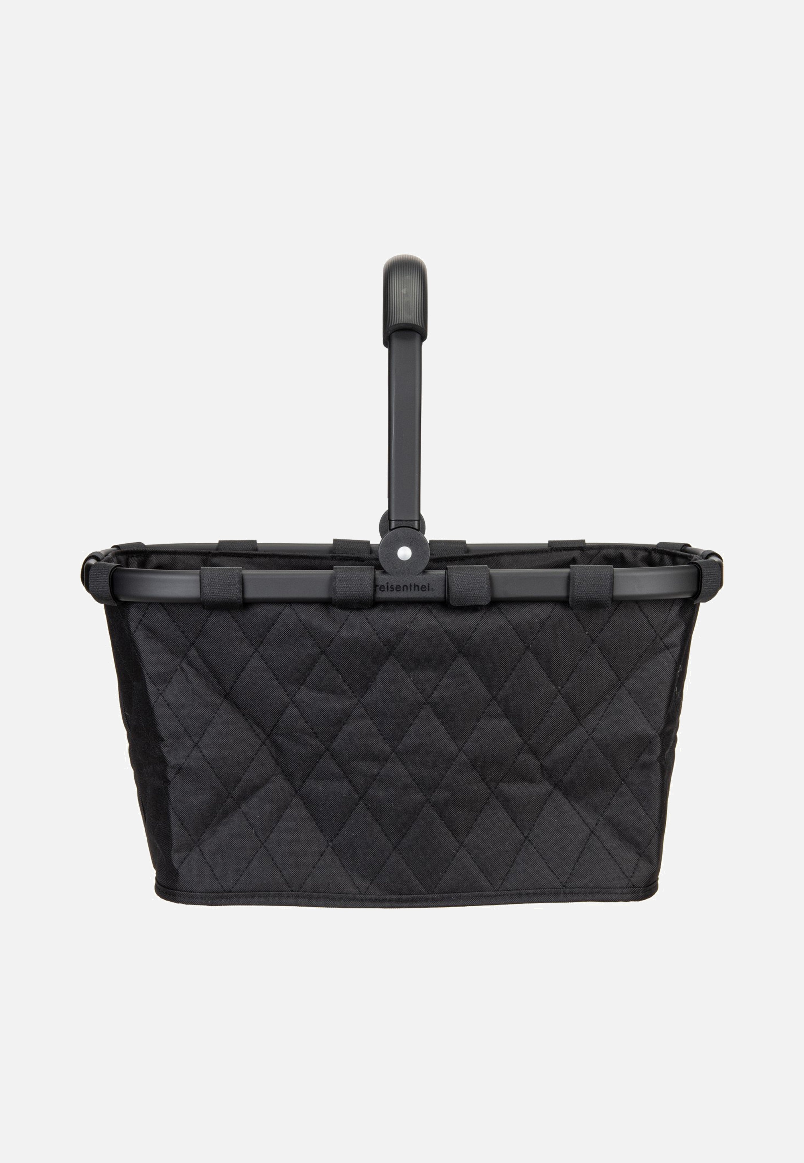 reisenthel Carrybag Rhombus Black Shopping Basket