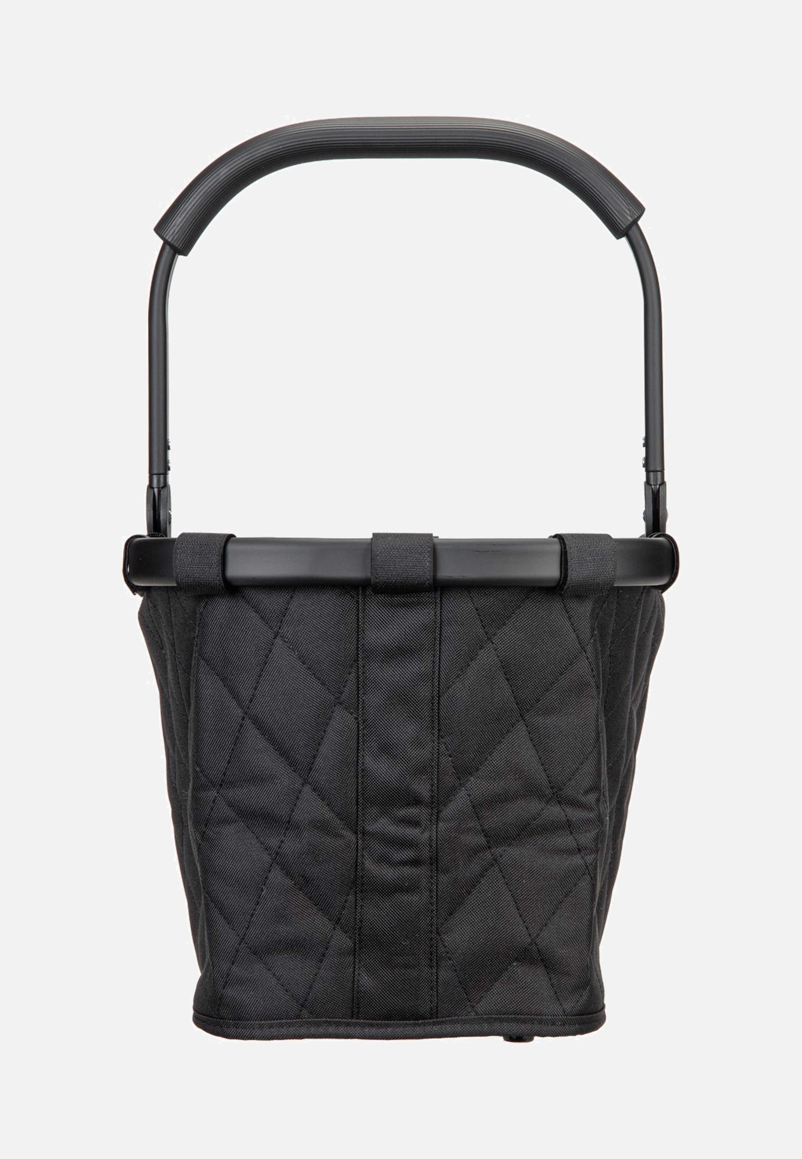 reisenthel Carrybag Rhombus Black Shopping Basket