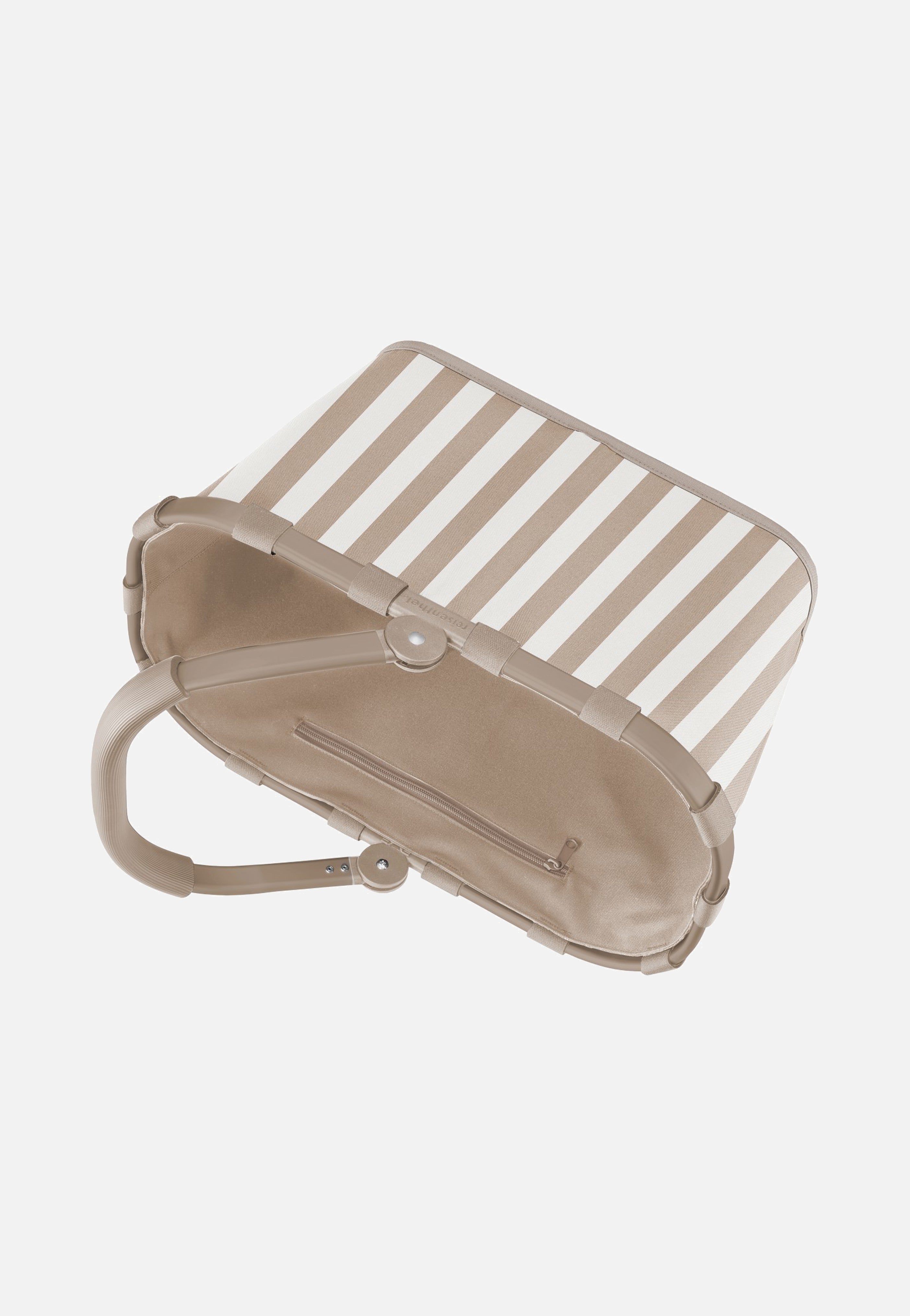 reisenthel - Carrybag Summerstripes Coffee - Shopping Basket | Neutral-Image
