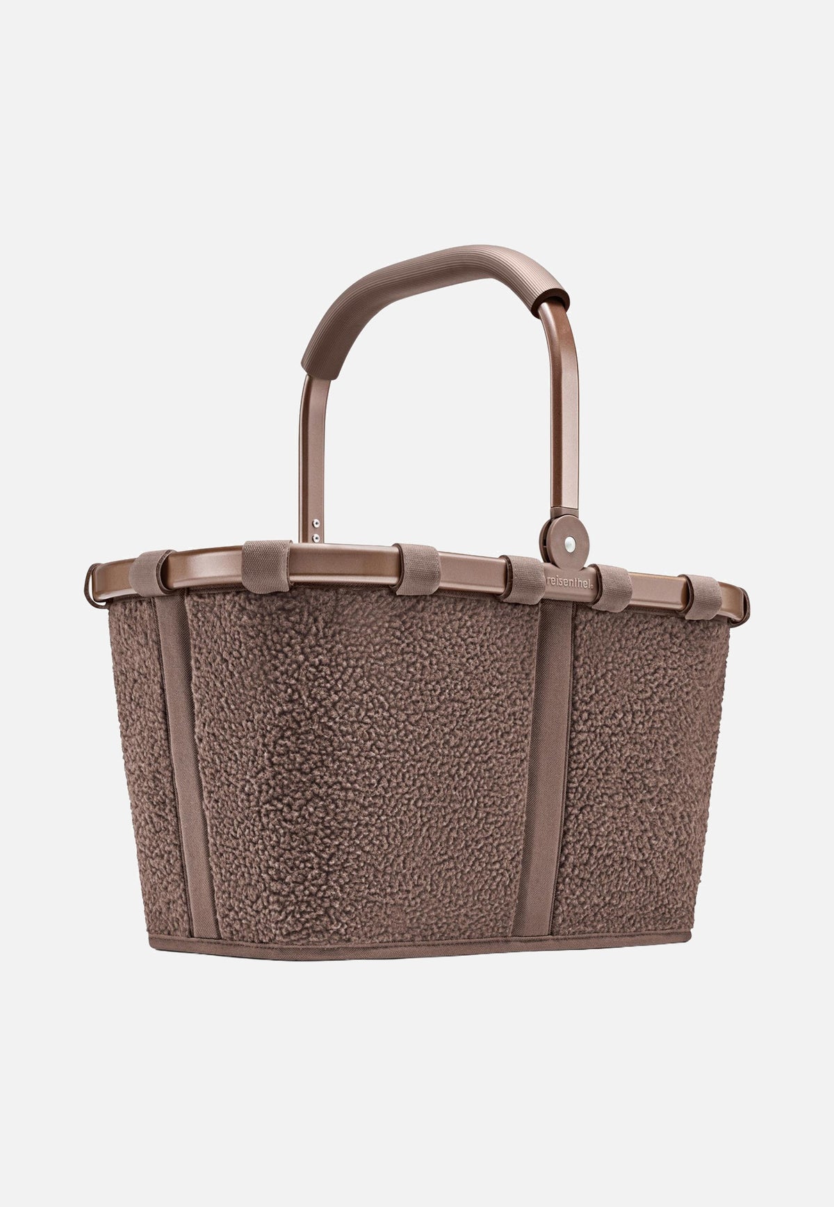 reisenthel Carrybag Teddy Chocolate Shopping Basket