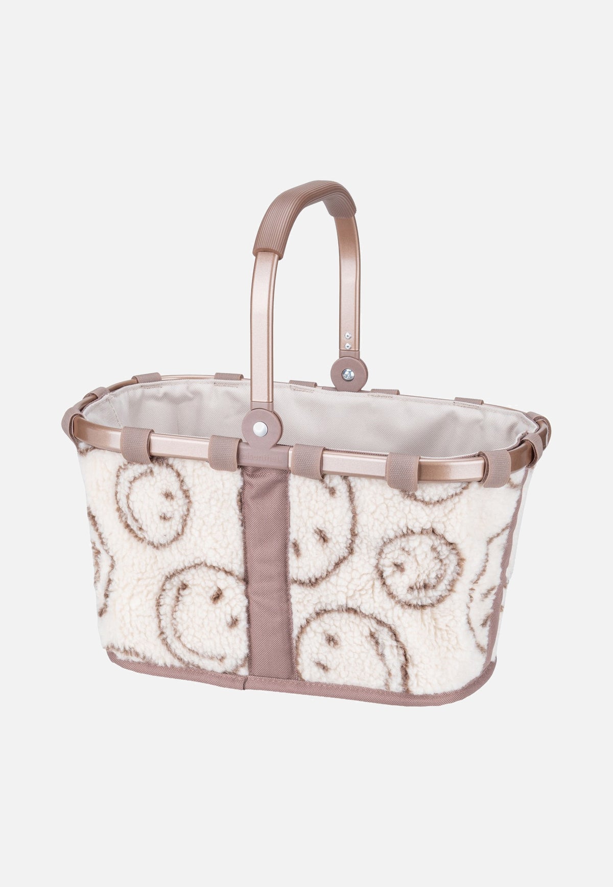 reisenthel Carrybag XS Smiley® Teddy Chocolate Shopping Basket