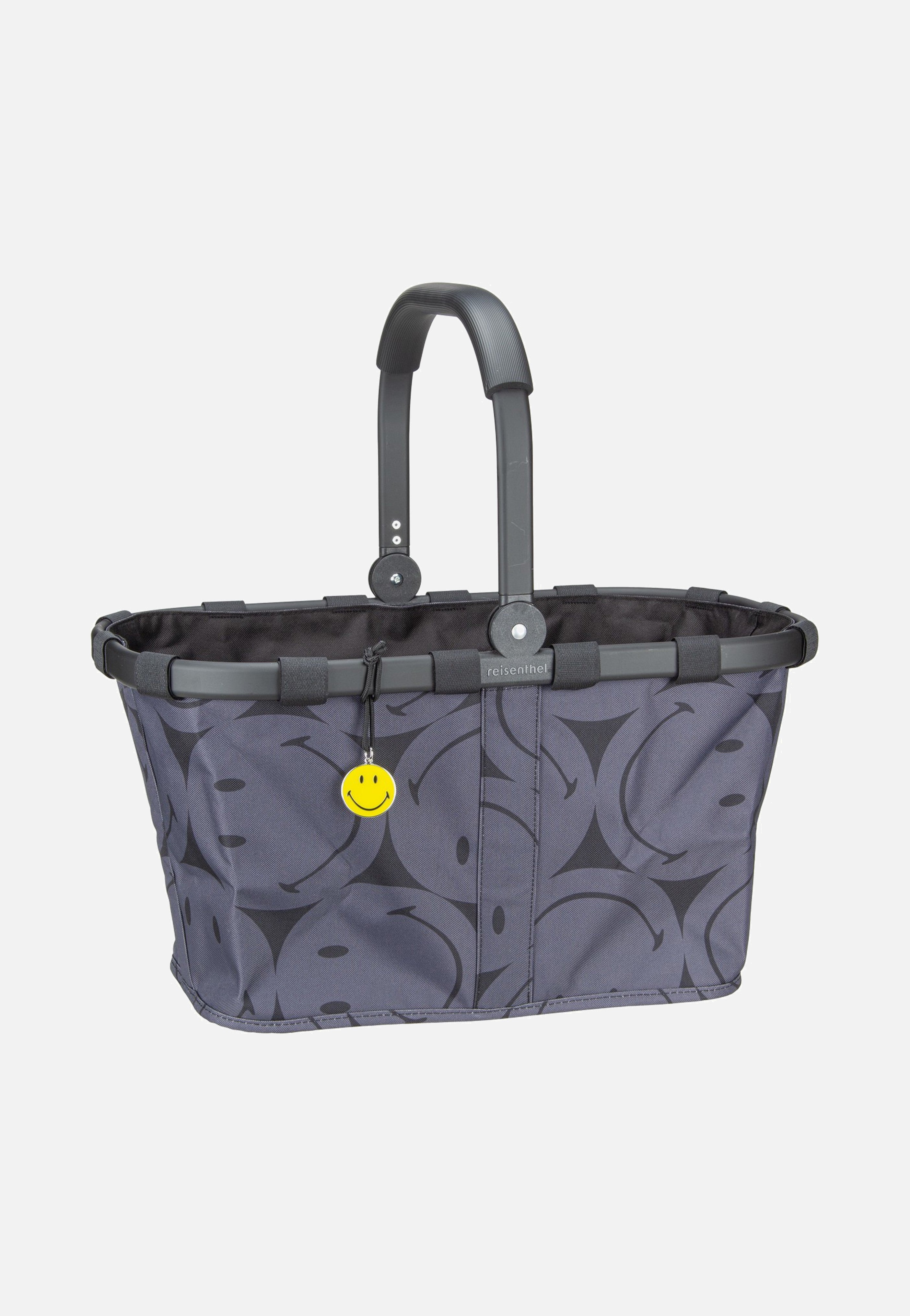 reisenthel Carrybag Smiley Grey Shopping Basket