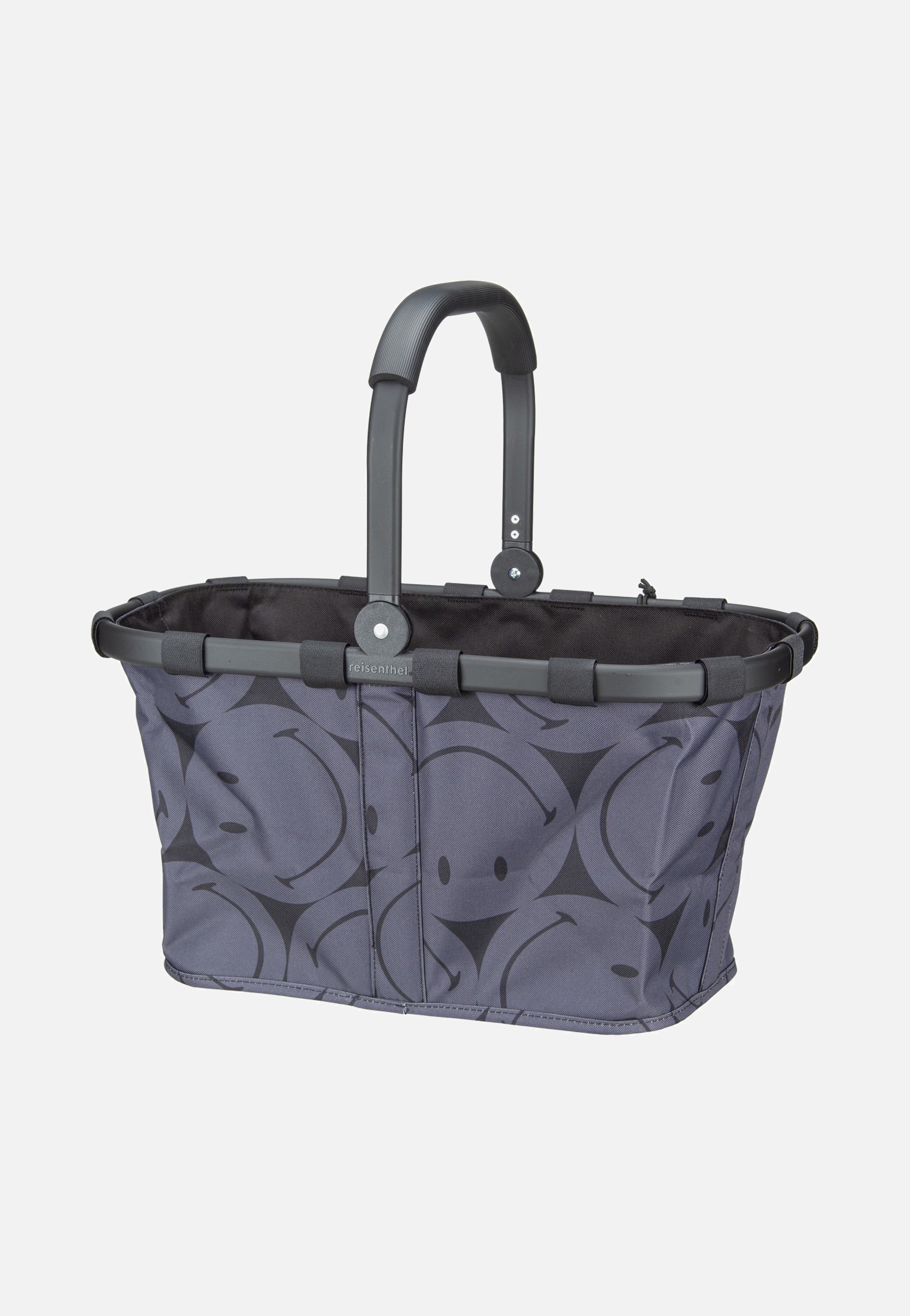 reisenthel Carrybag Smiley Grey Shopping Basket
