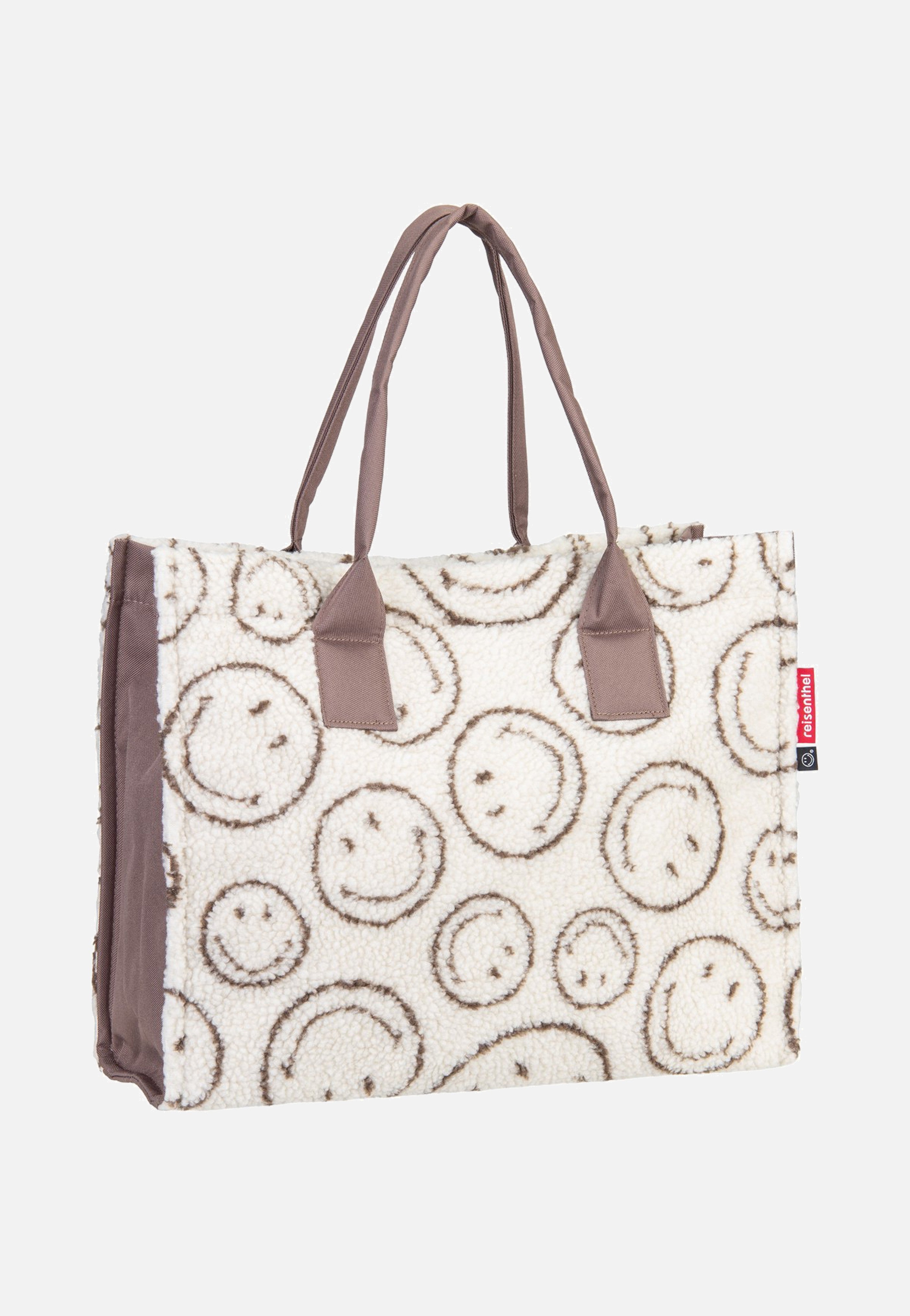 reisenthel Daily Shopper Smiley® Teddy Chocolate Shopper