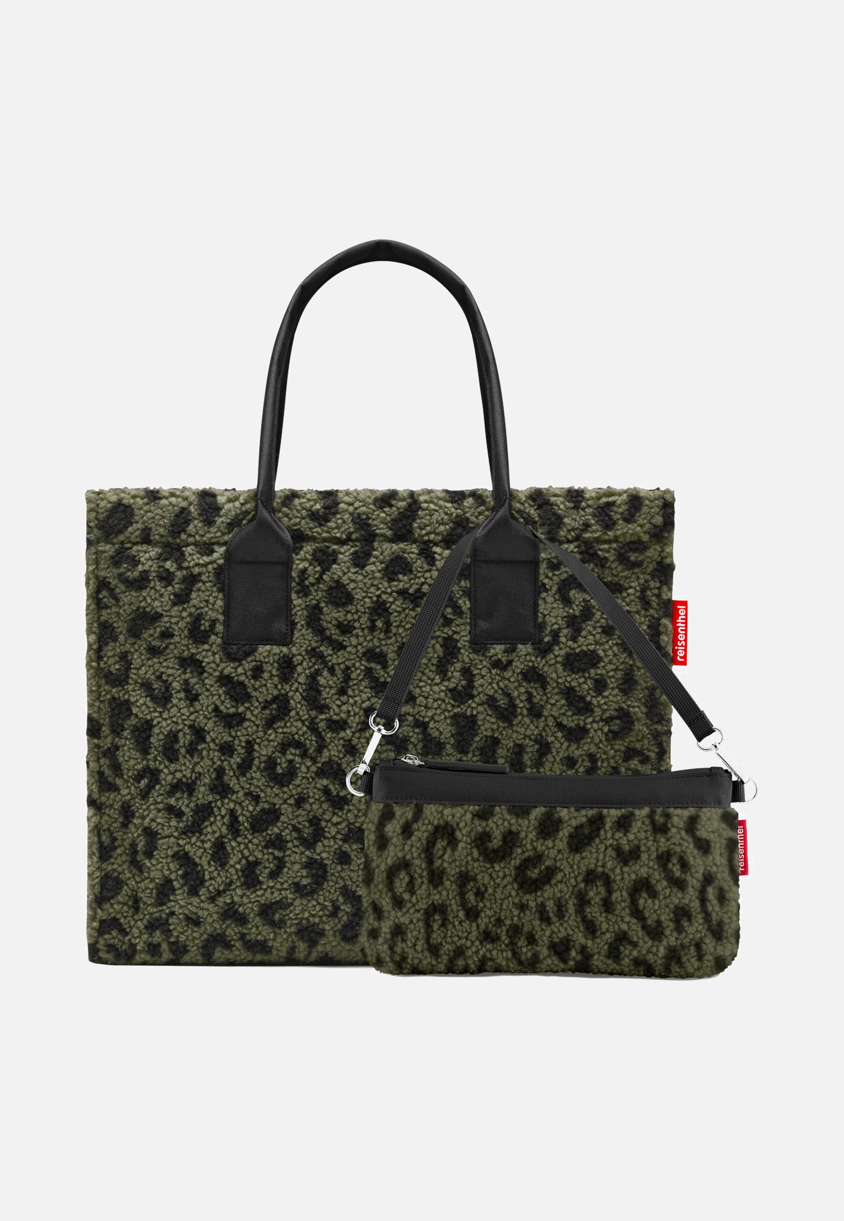 reisenthel Daily Shopper Teddy Leo Olive Borsa tote