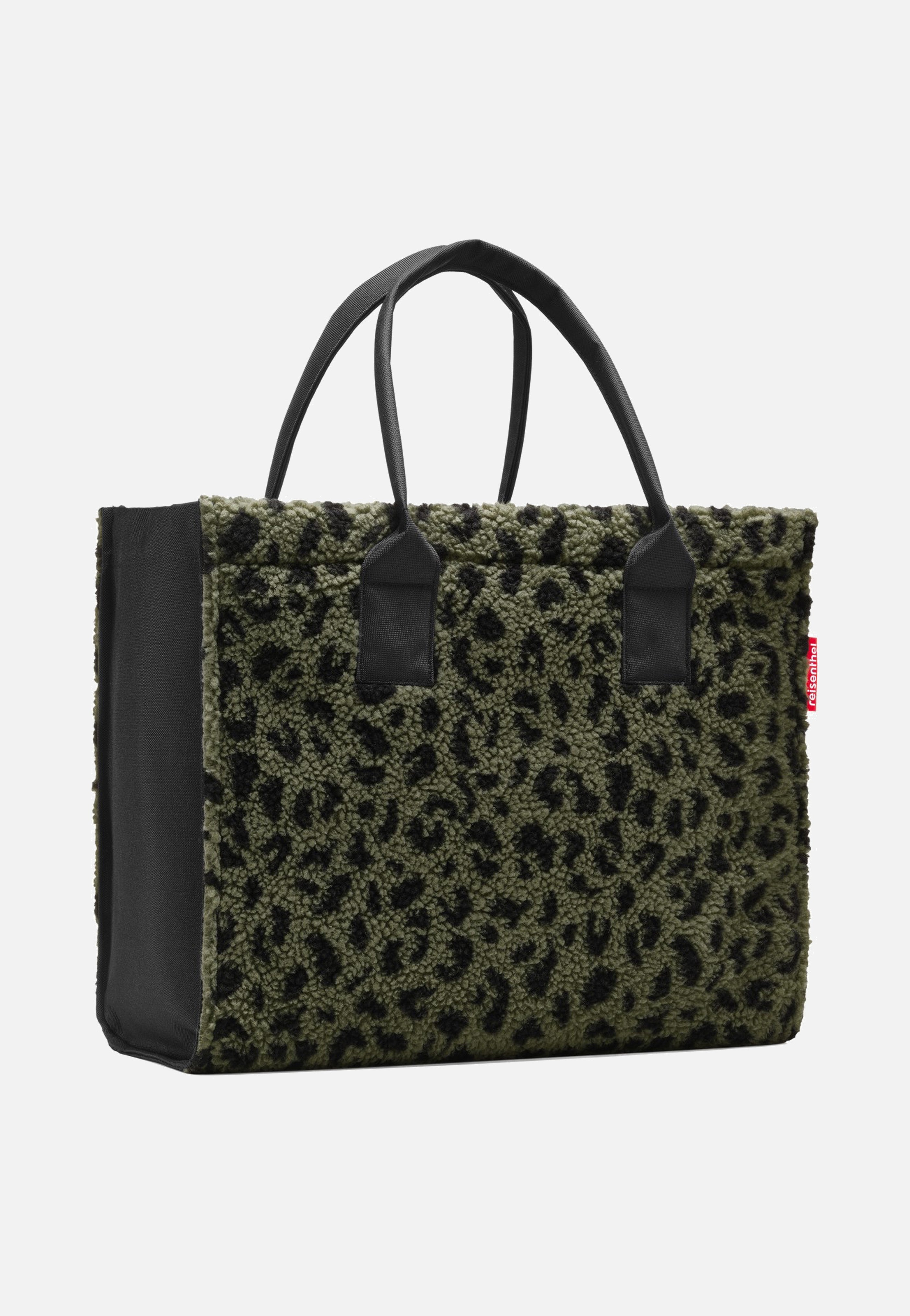 reisenthel Daily Shopper Teddy Leo Olive Borsa tote