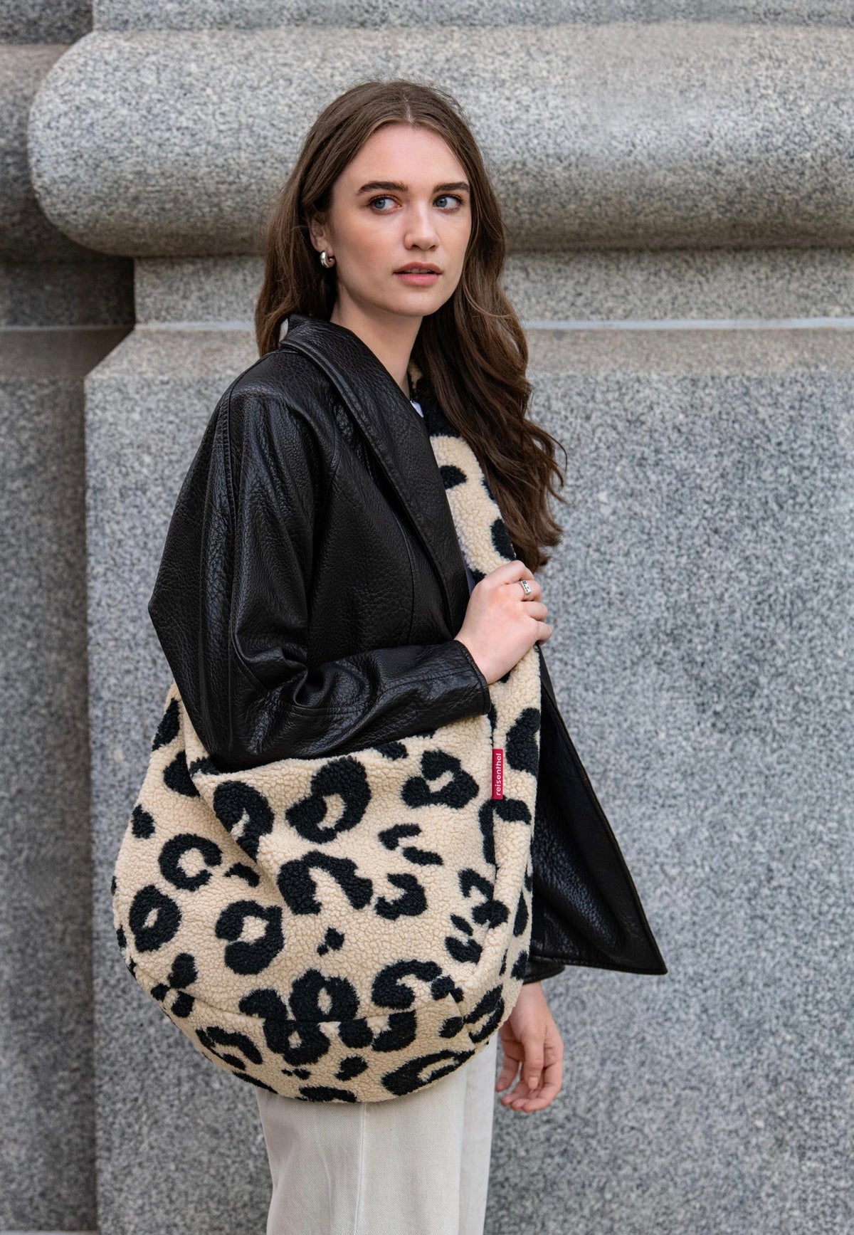 reisenthel Moonbag Teddy Leo Cream Bolso Hobo