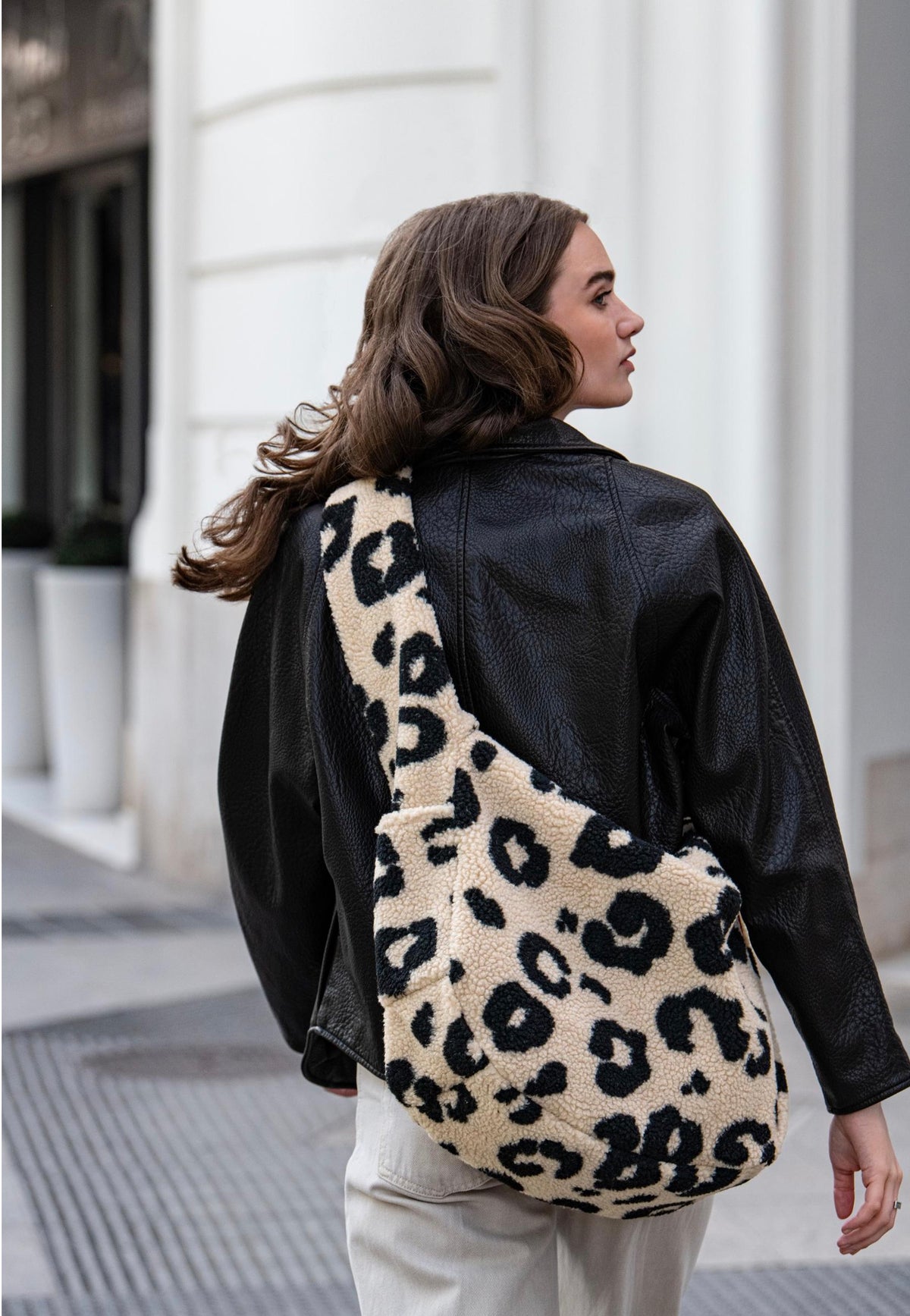 reisenthel Moonbag Teddy Leo Cream Bolso Hobo