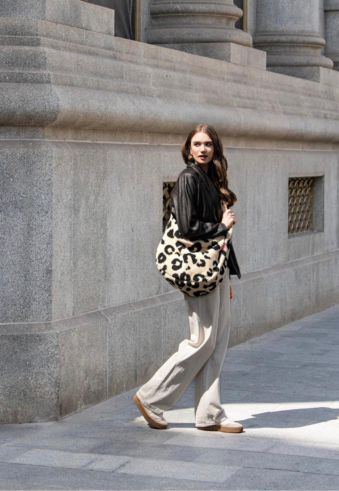 reisenthel Moonbag Teddy Leo Cream Bolso Hobo