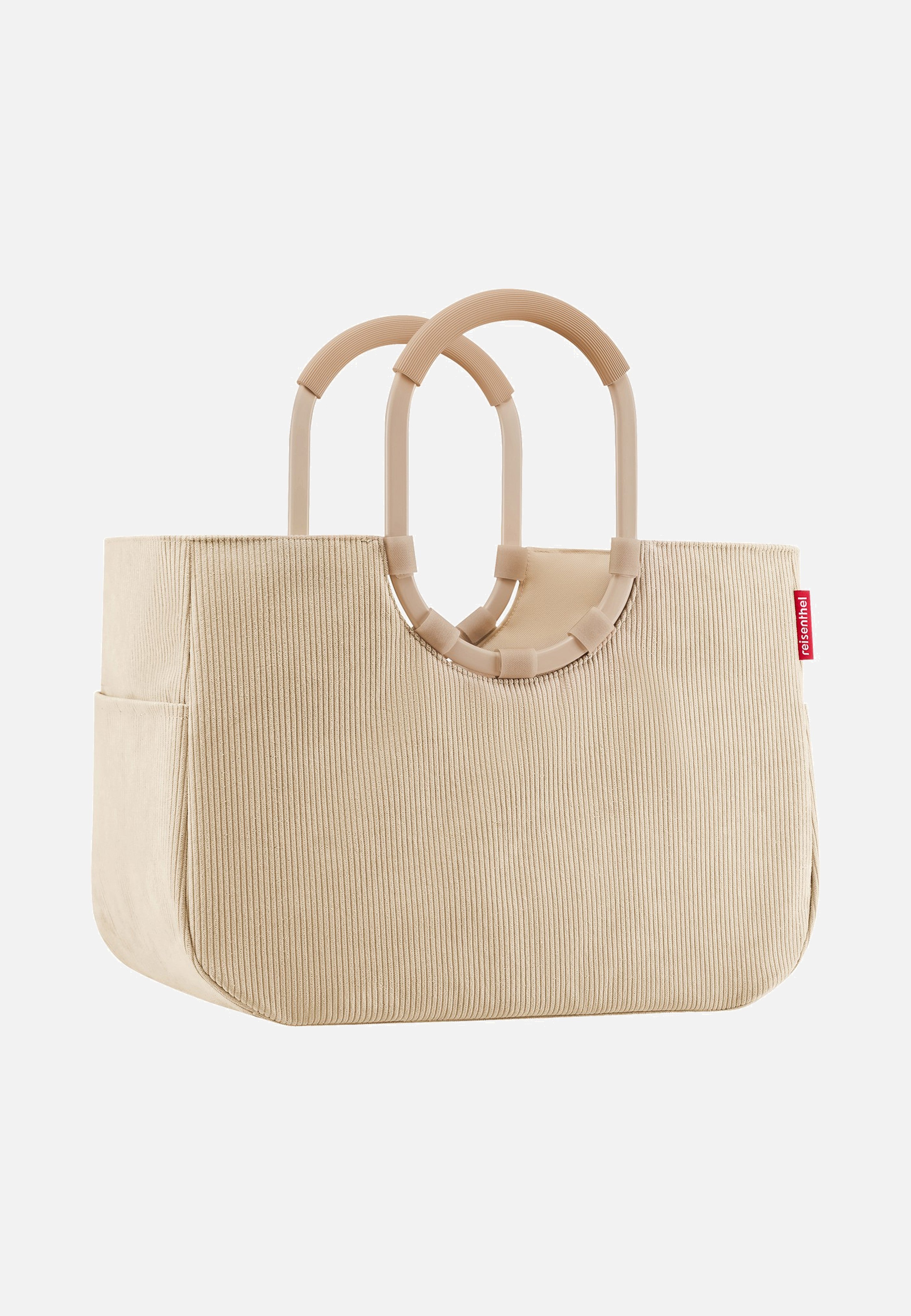 reisenthel Loopshopper L Frame Cord Sand Shopping Basket