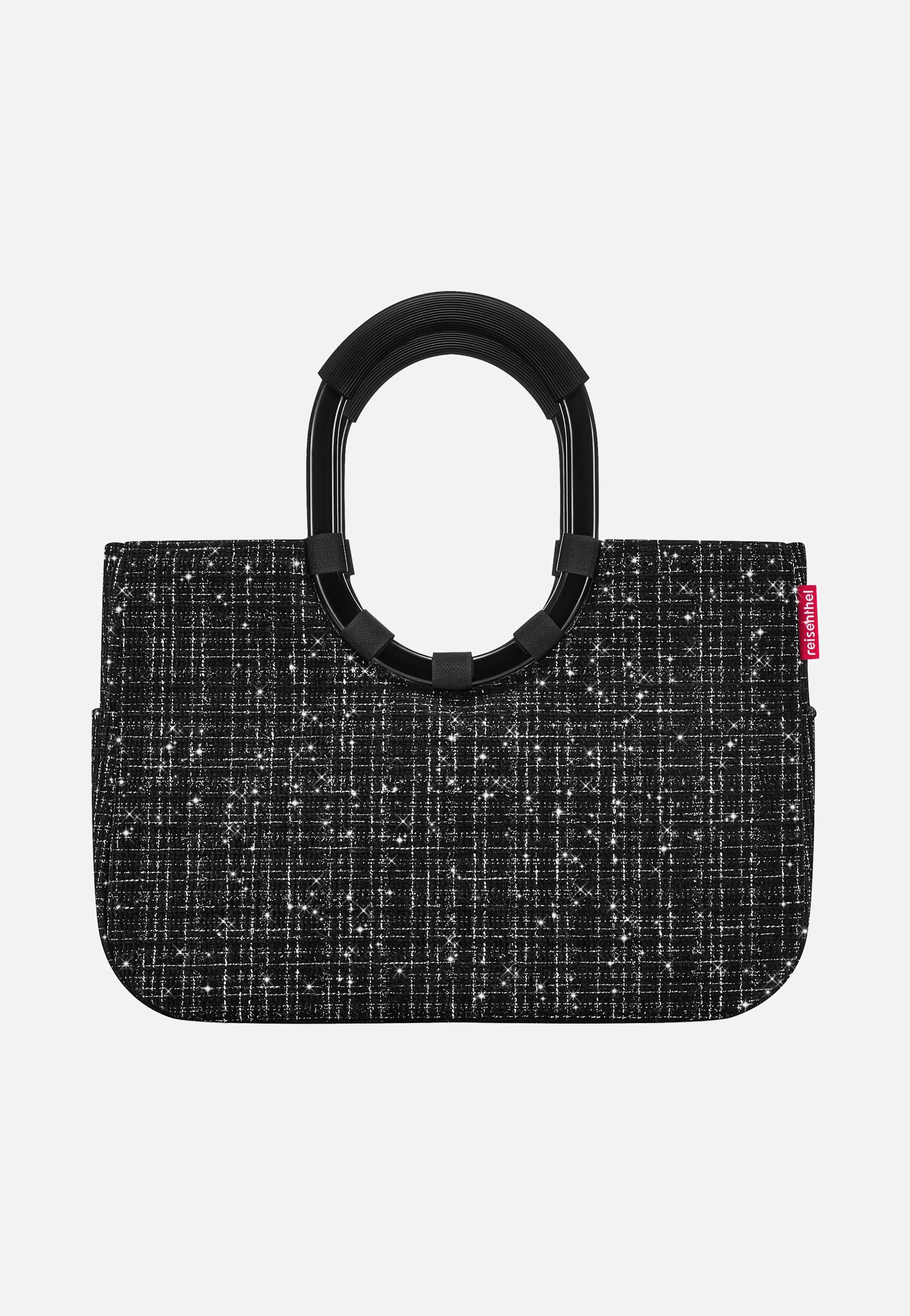 reisenthel Loopshopper M Bouclé Black Winkelmandje