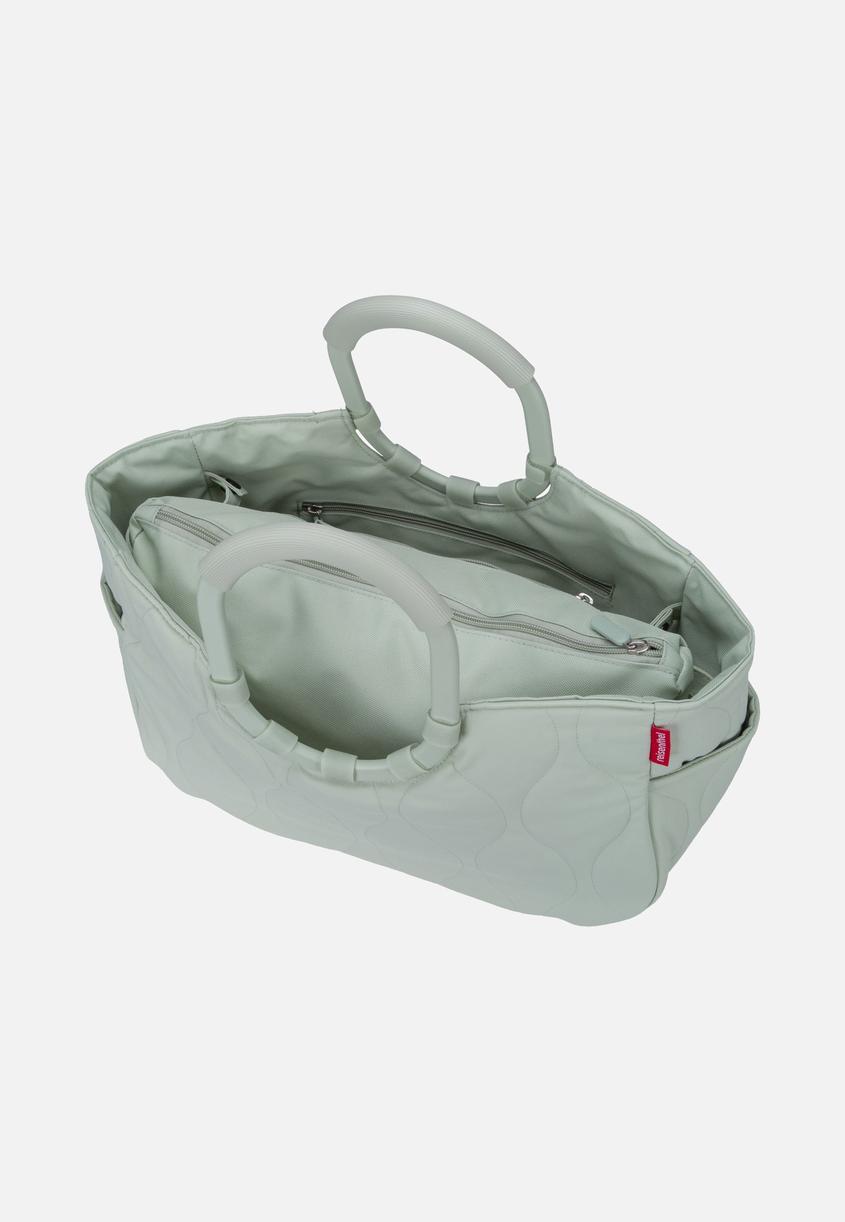 reisenthel Loopshopper M Puffer Iced Matcha Shopping Basket