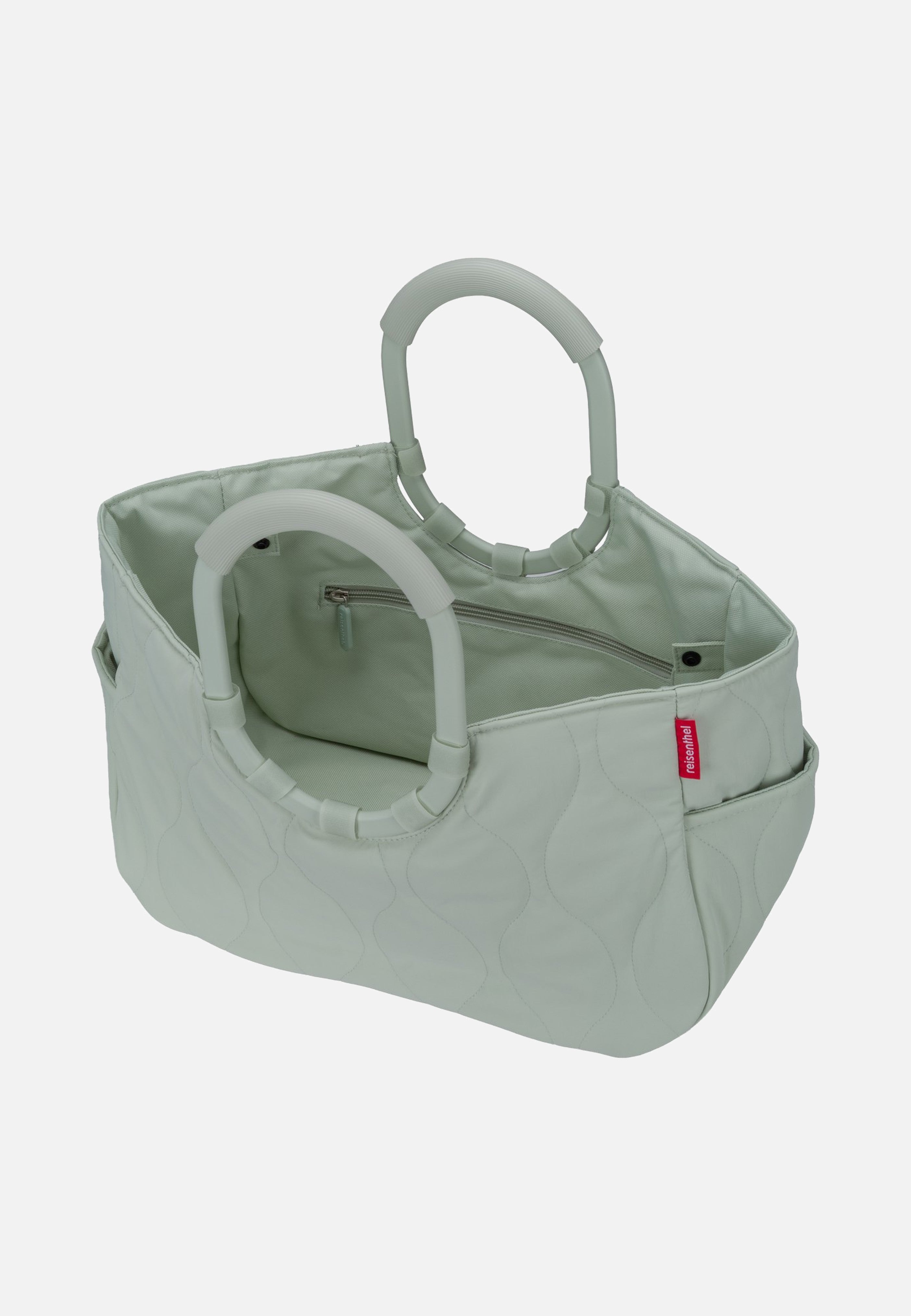 reisenthel Loopshopper M Puffer Iced Matcha Shopping Basket