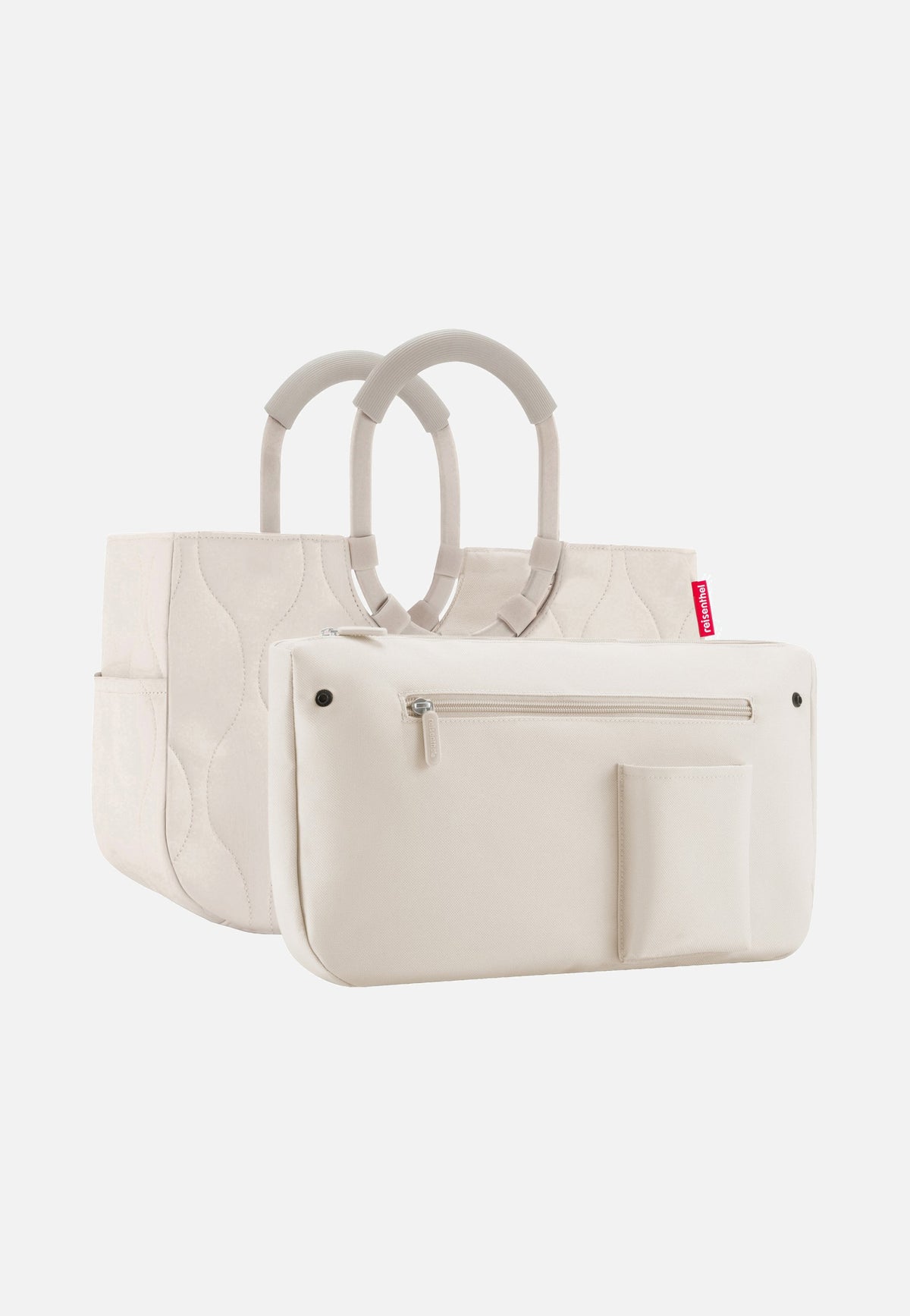 reisenthel Loopshopper M Puffer Stone Panier