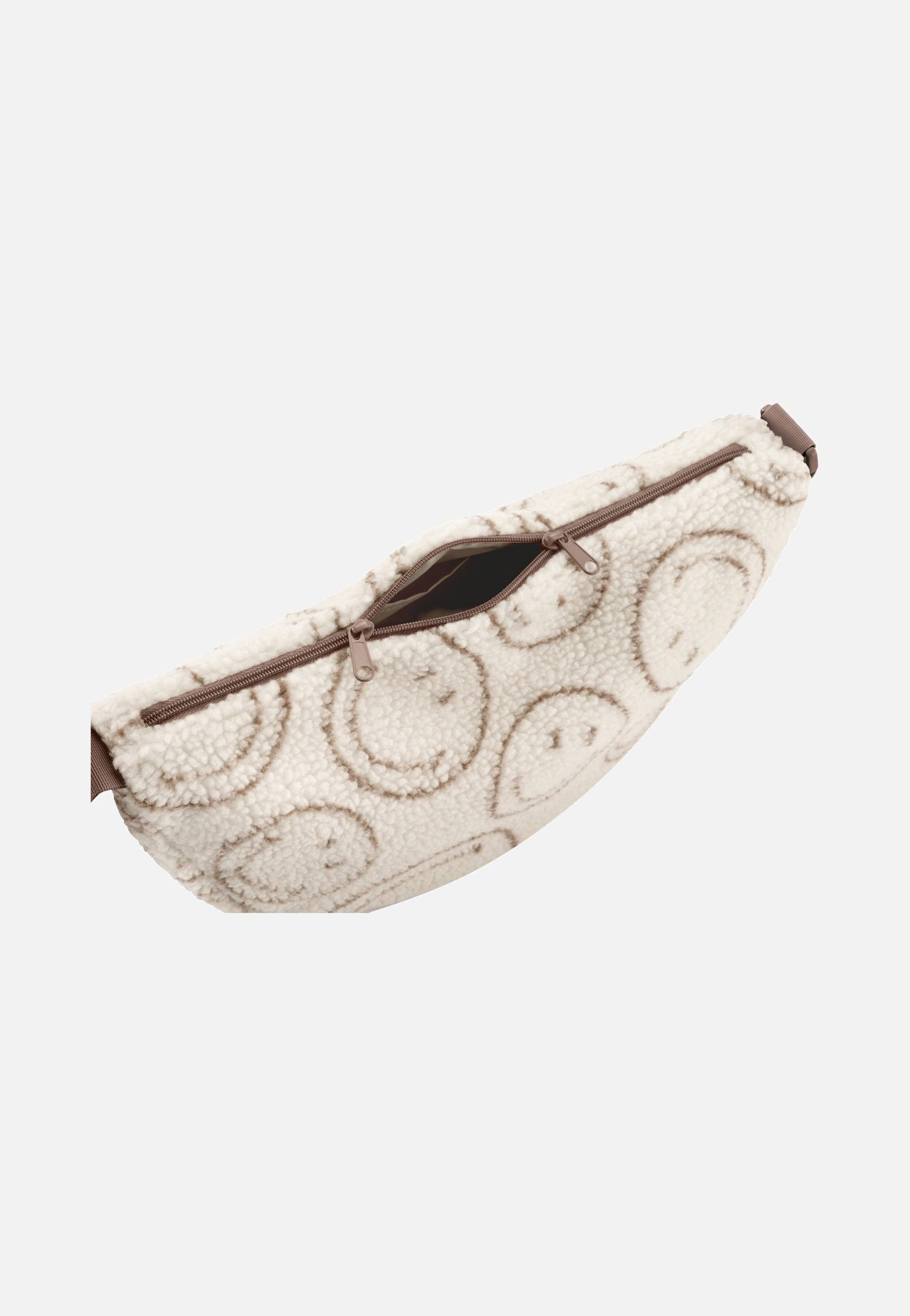 reisenthel Moonbag S Smiley® Teddy Chocolate Borsa a tracolla