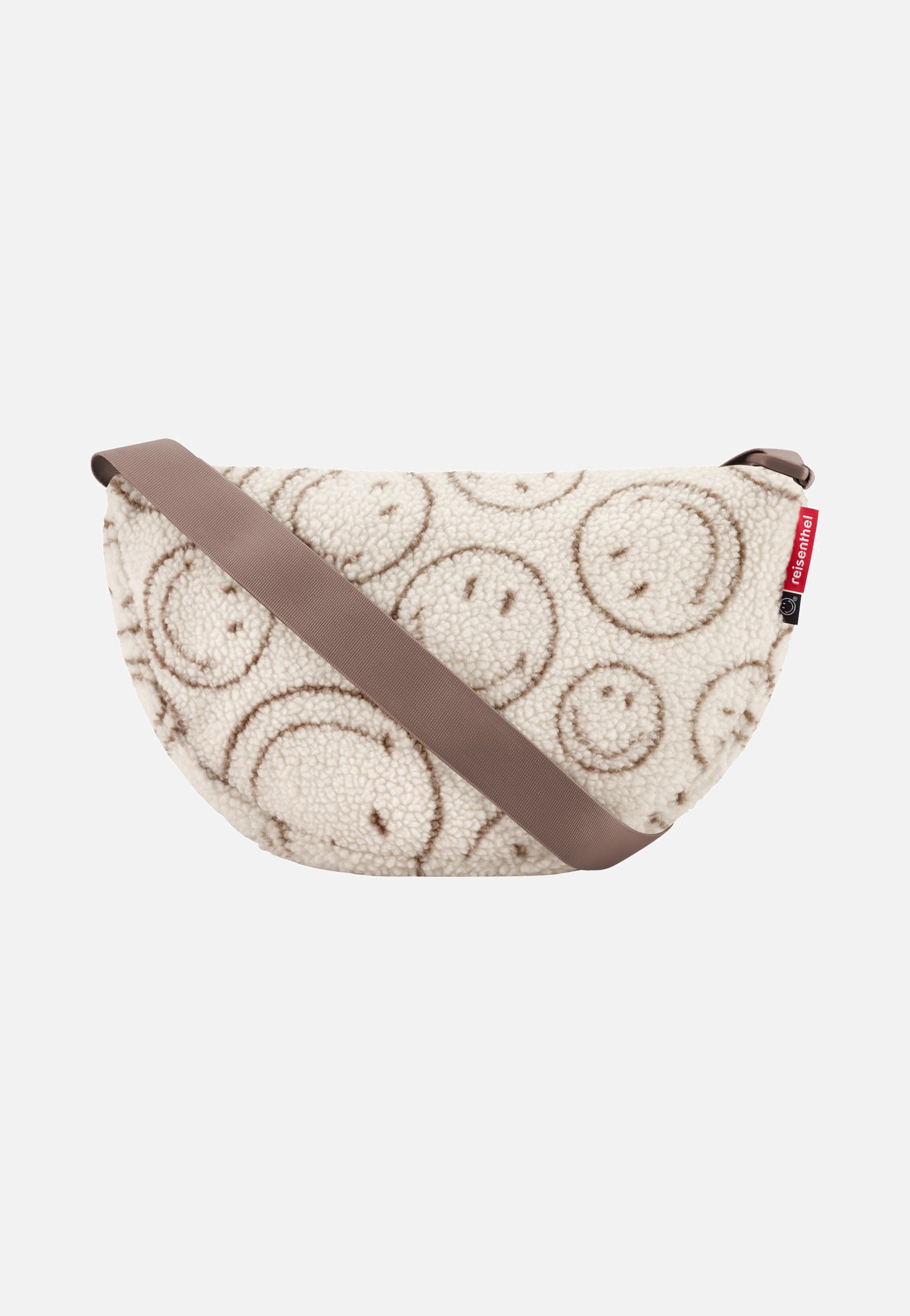 reisenthel Moonbag S Smiley® Teddy Chocolate Borsa a tracolla