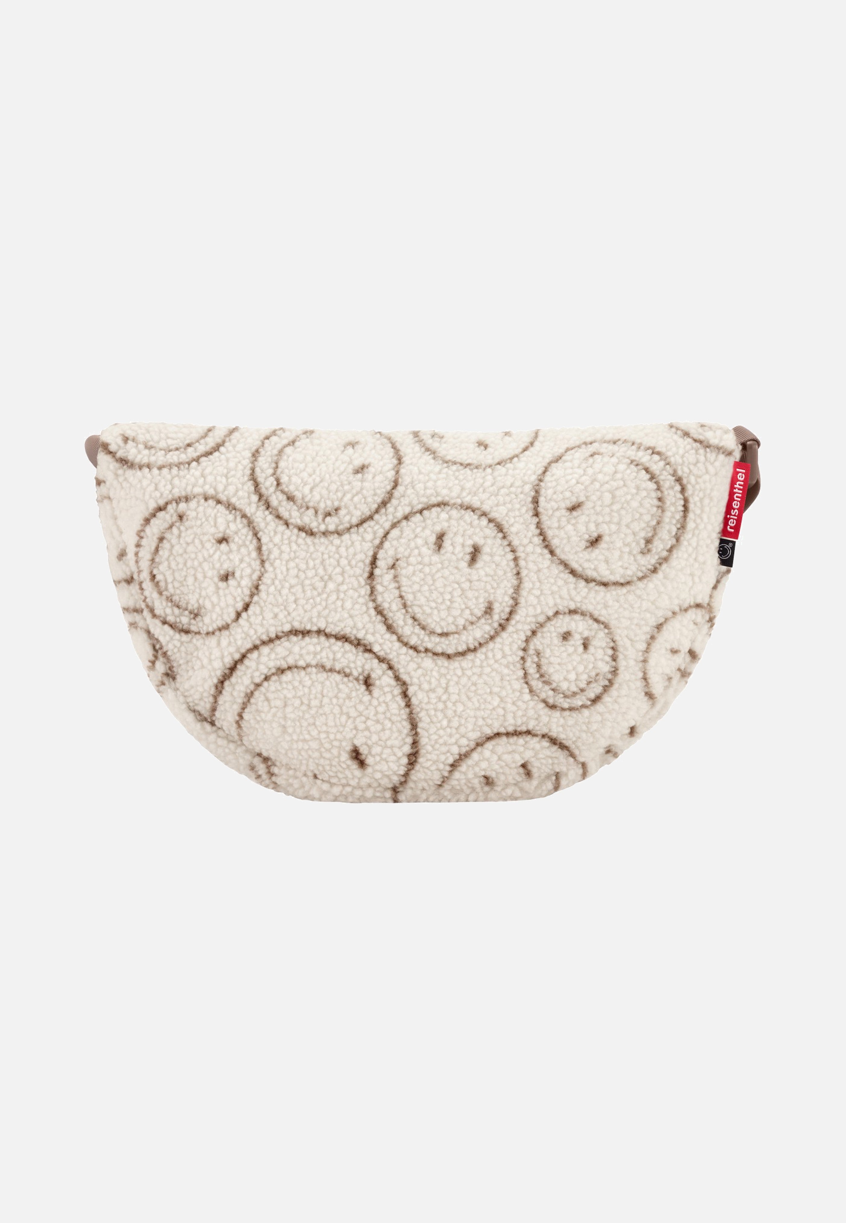 reisenthel Moonbag S Smiley® Teddy Chocolate Borsa a tracolla