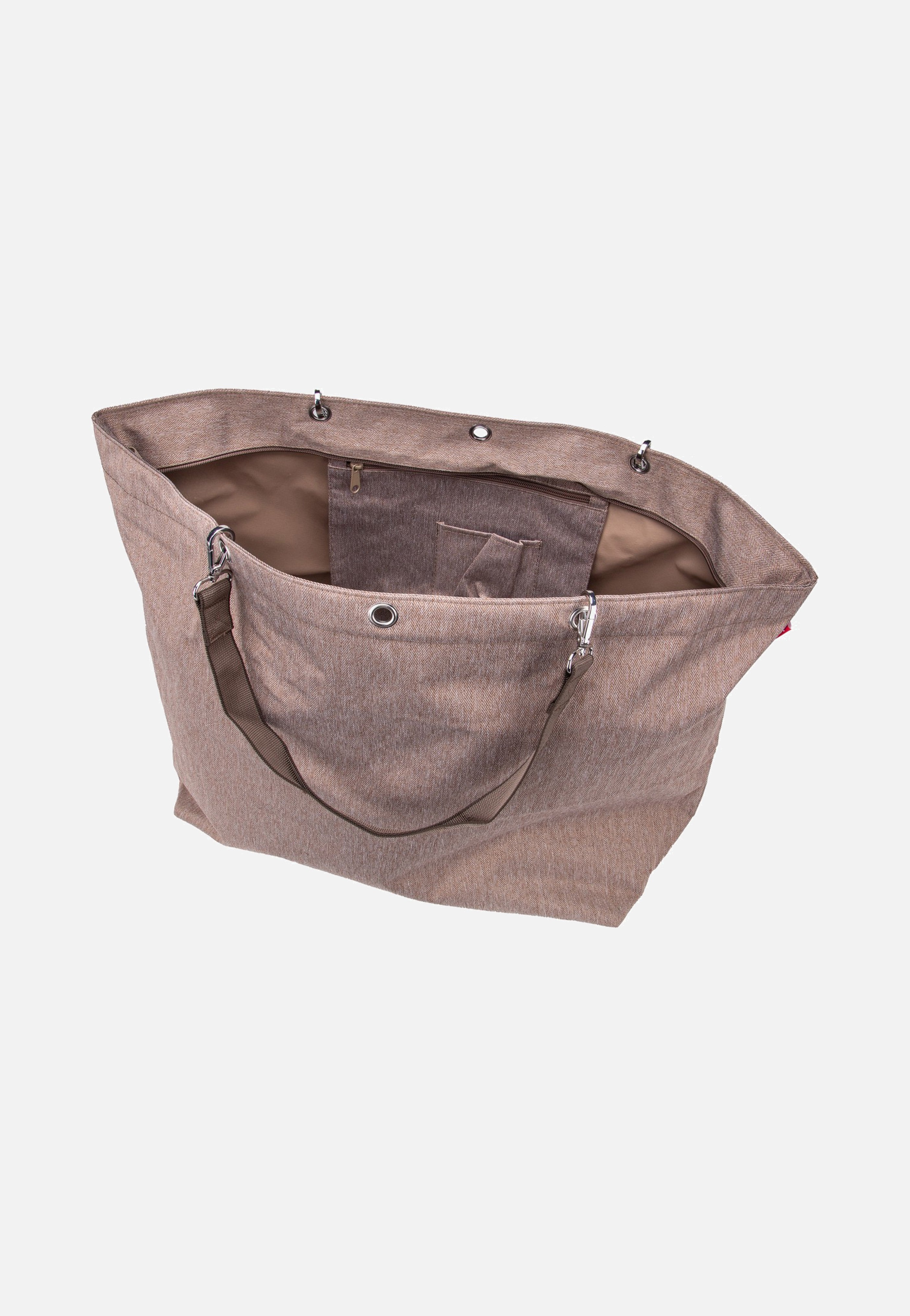reisenthel shopper XL Herringbone Mokka Shopping Bag  