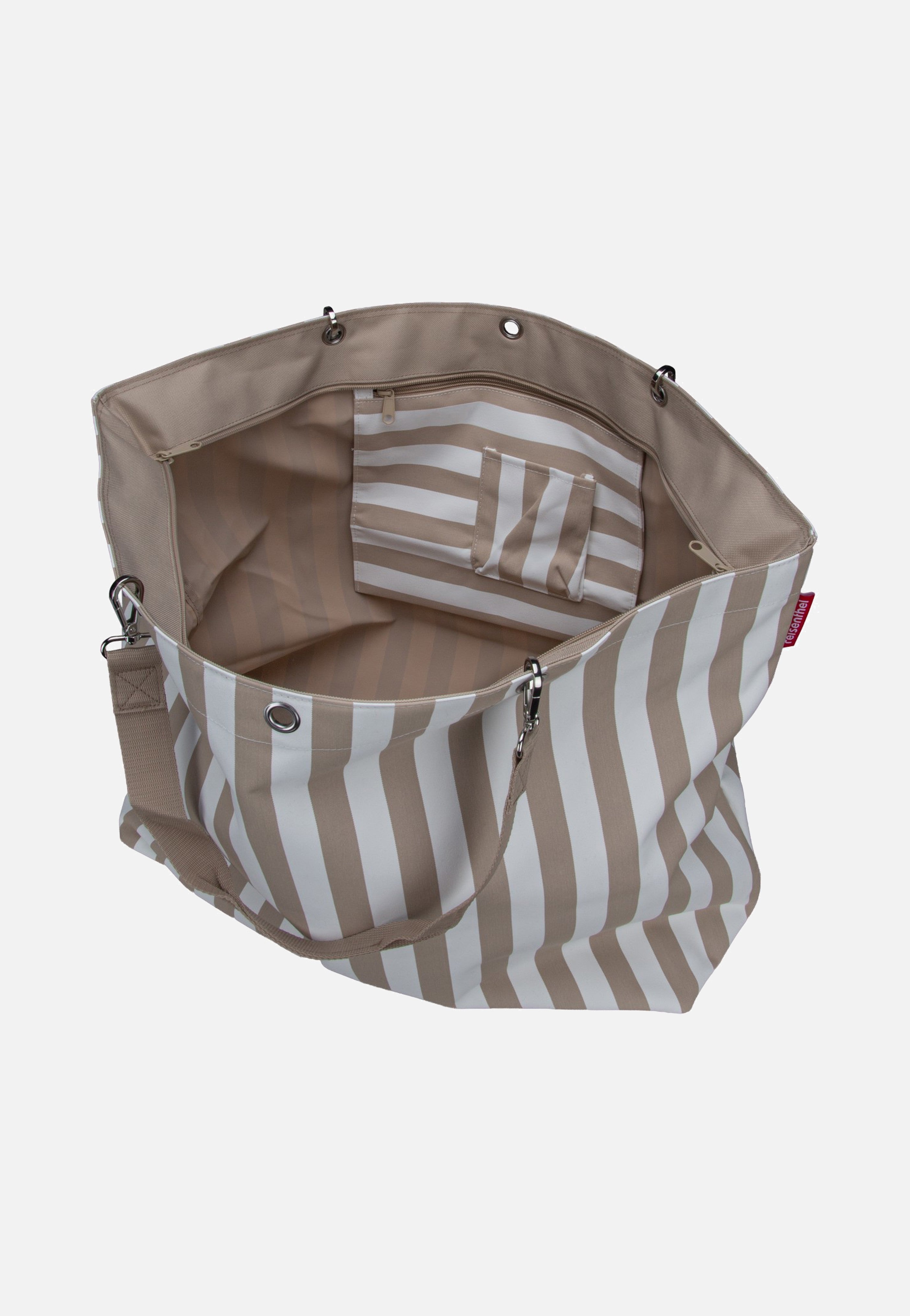 reisenthel Shopper XL Summerstripes Coffee Shopping Bag