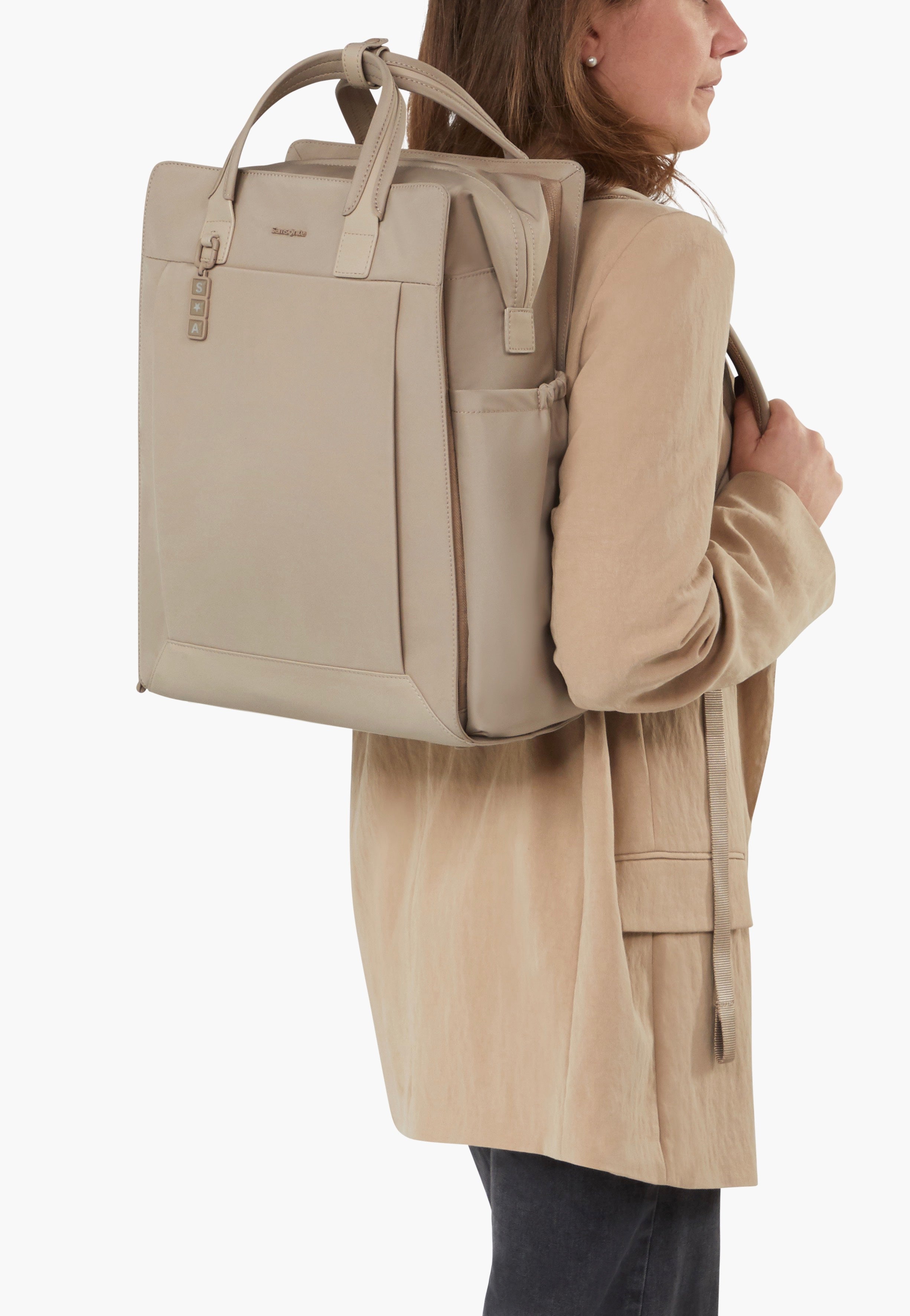 Samsonite Laptop Backpack 14.1" Sandstone Zaino