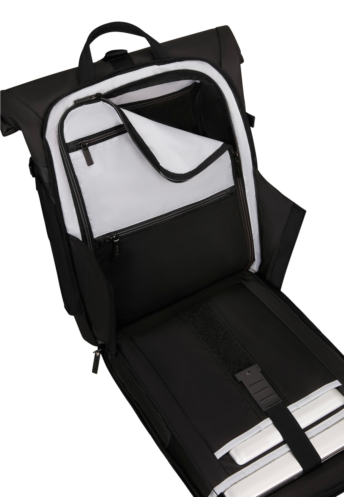 Samsonite Biz2Go 2.0 Rolltop 15.6" Black Rolltop Backpack