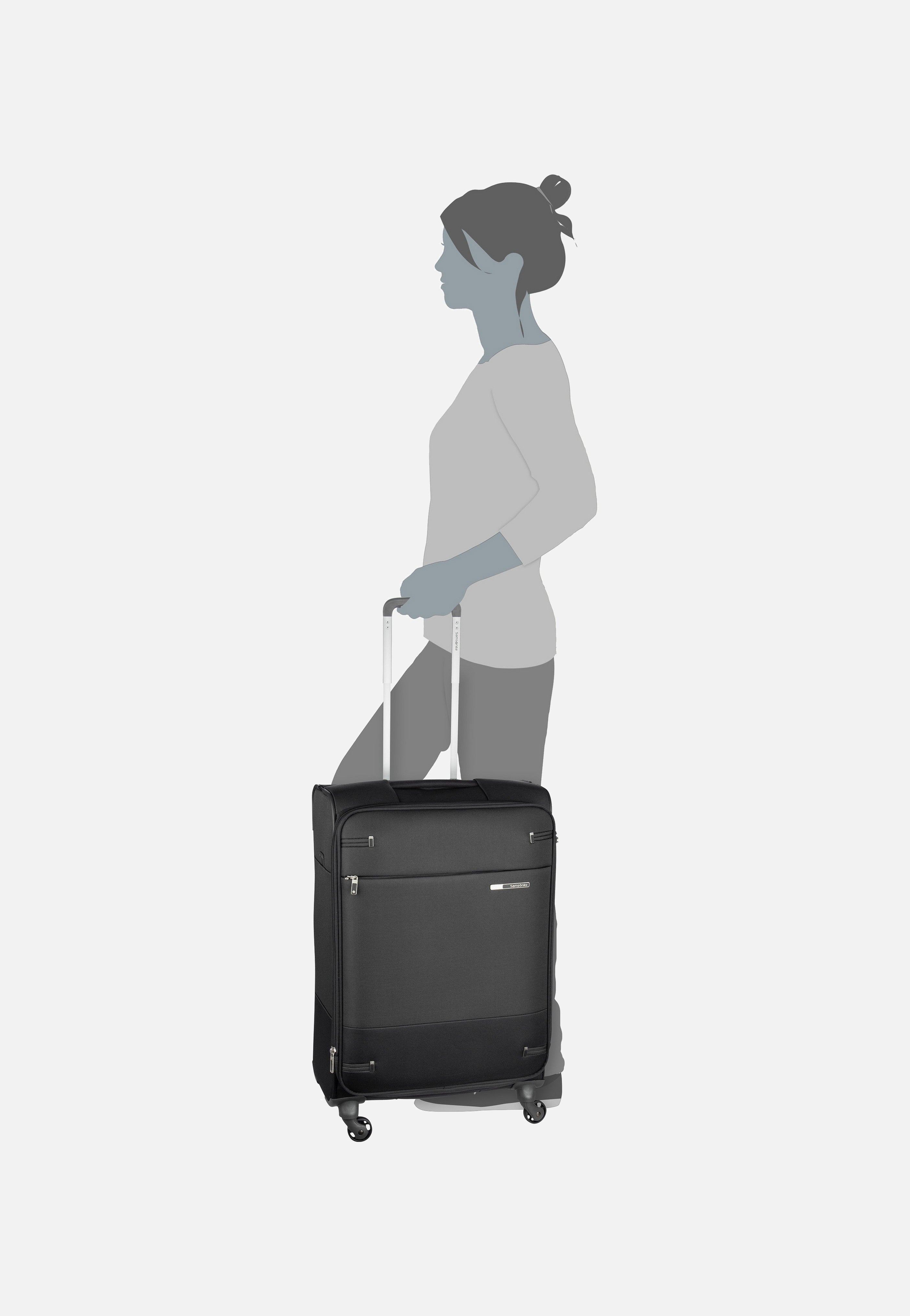 Samsonite - Base Boost Spinner 66 EXP Black - Suitcase | Neutral-Image