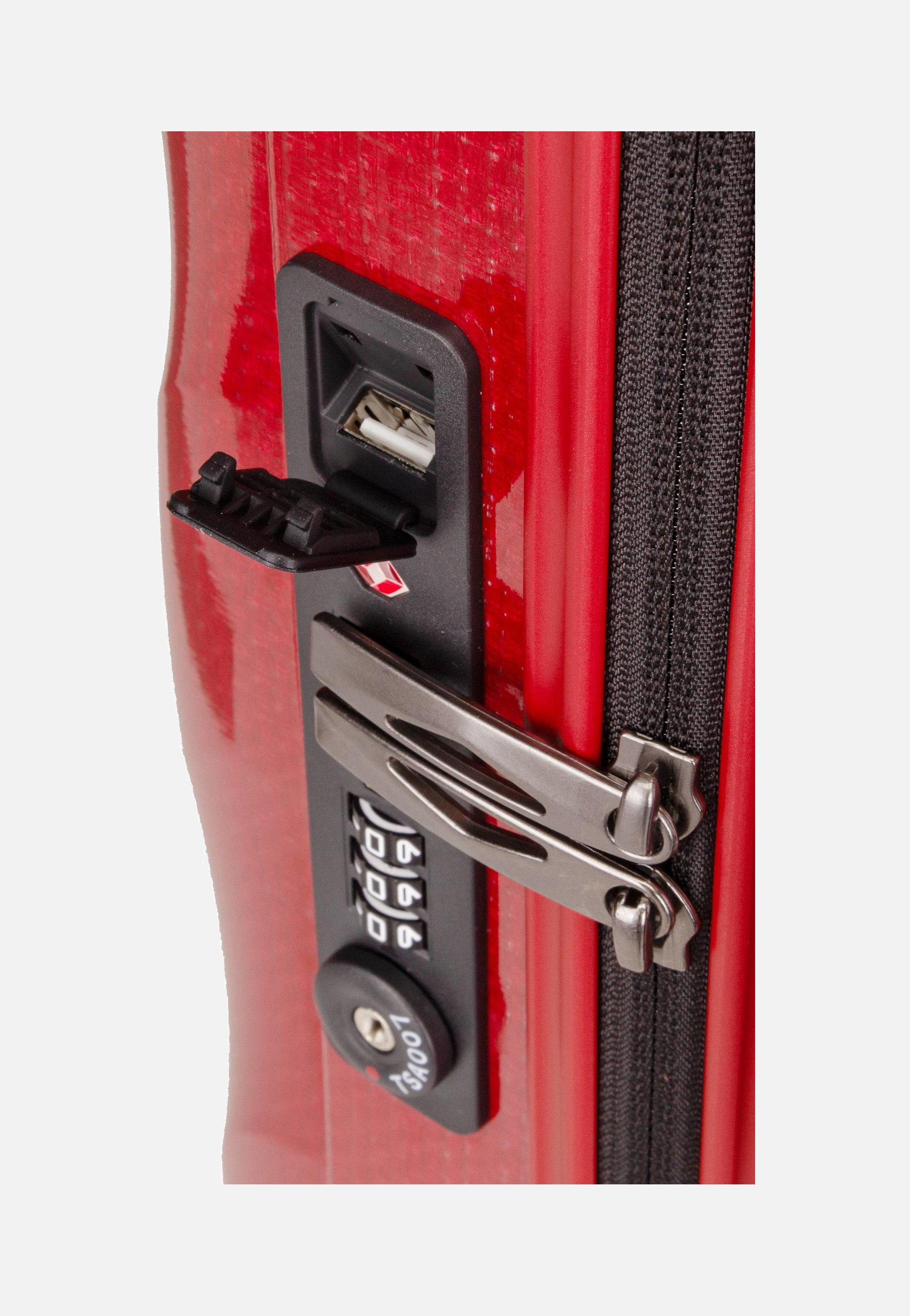 Samsonite - C-Lite Spinner 55 Chili Red - Suitcase | Neutral-Image