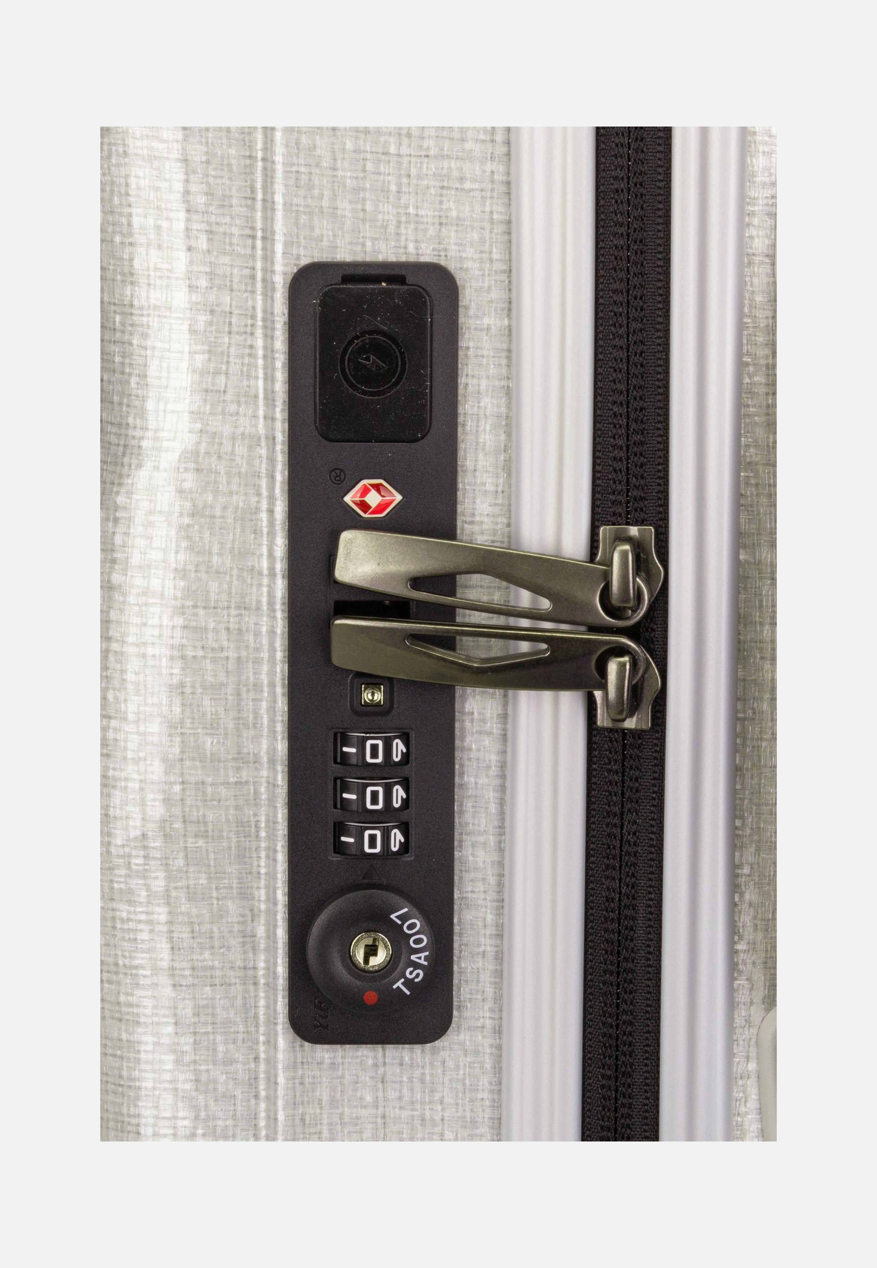 Samsonite - C-Lite Spinner 55 Off White - Suitcase | Neutral-Image