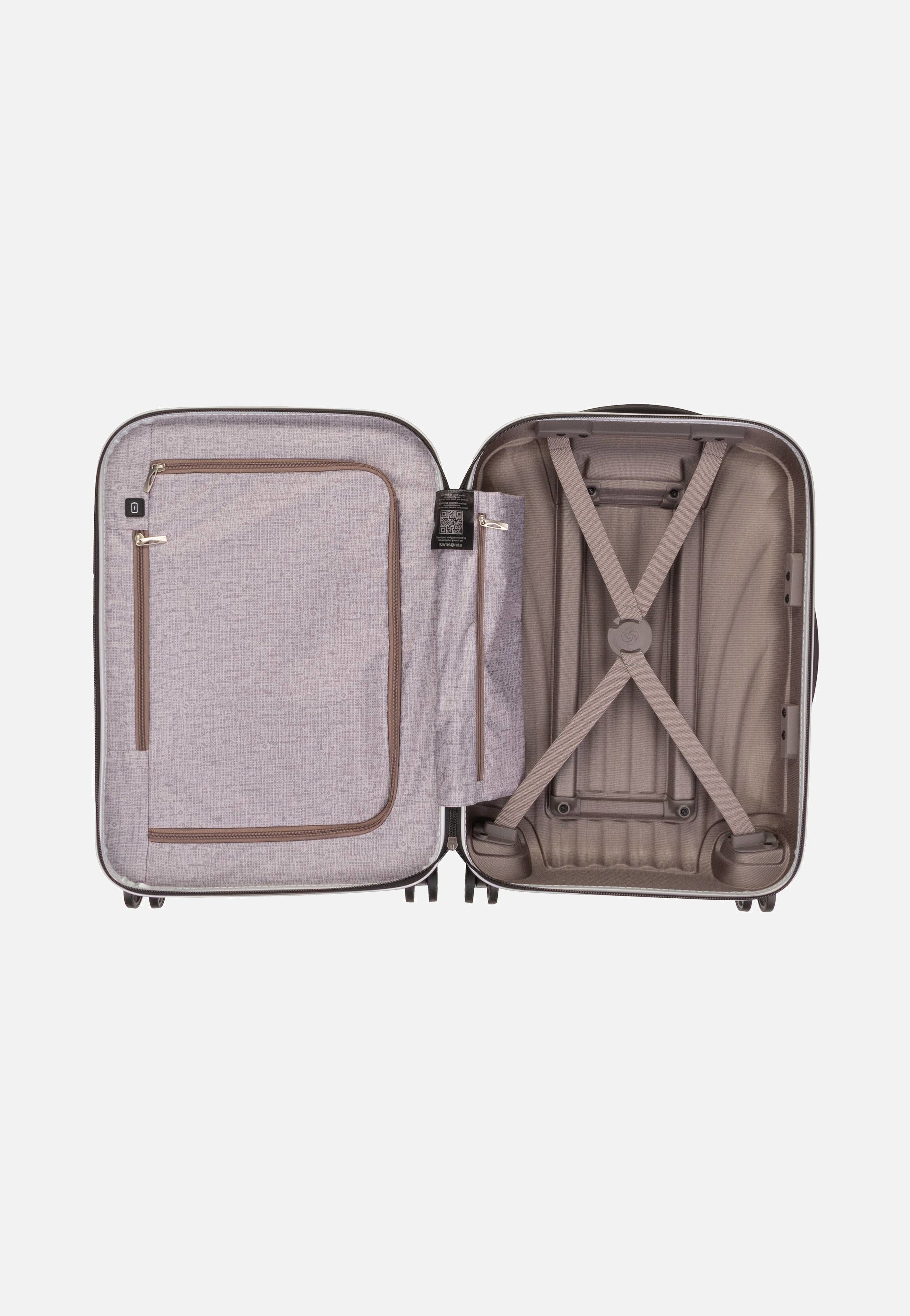 Samsonite - C-Lite Spinner 55 Off White - Suitcase | Neutral-Image