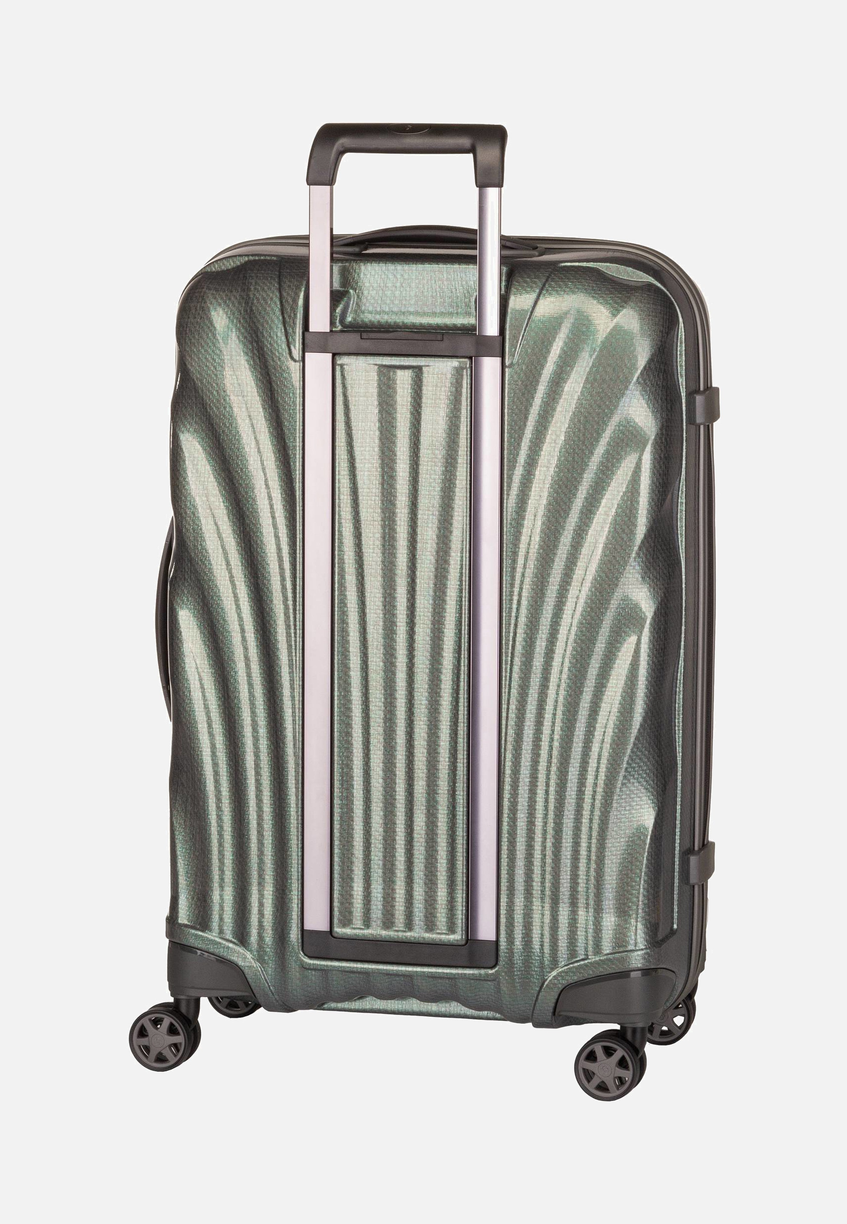 Samsonite C-Lite Spinner 69 Metallic Green - Suitcase | Sakoi